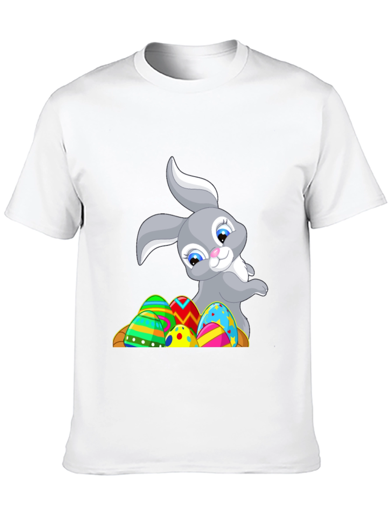 Easter Bunny & Eggs Graphic Tee