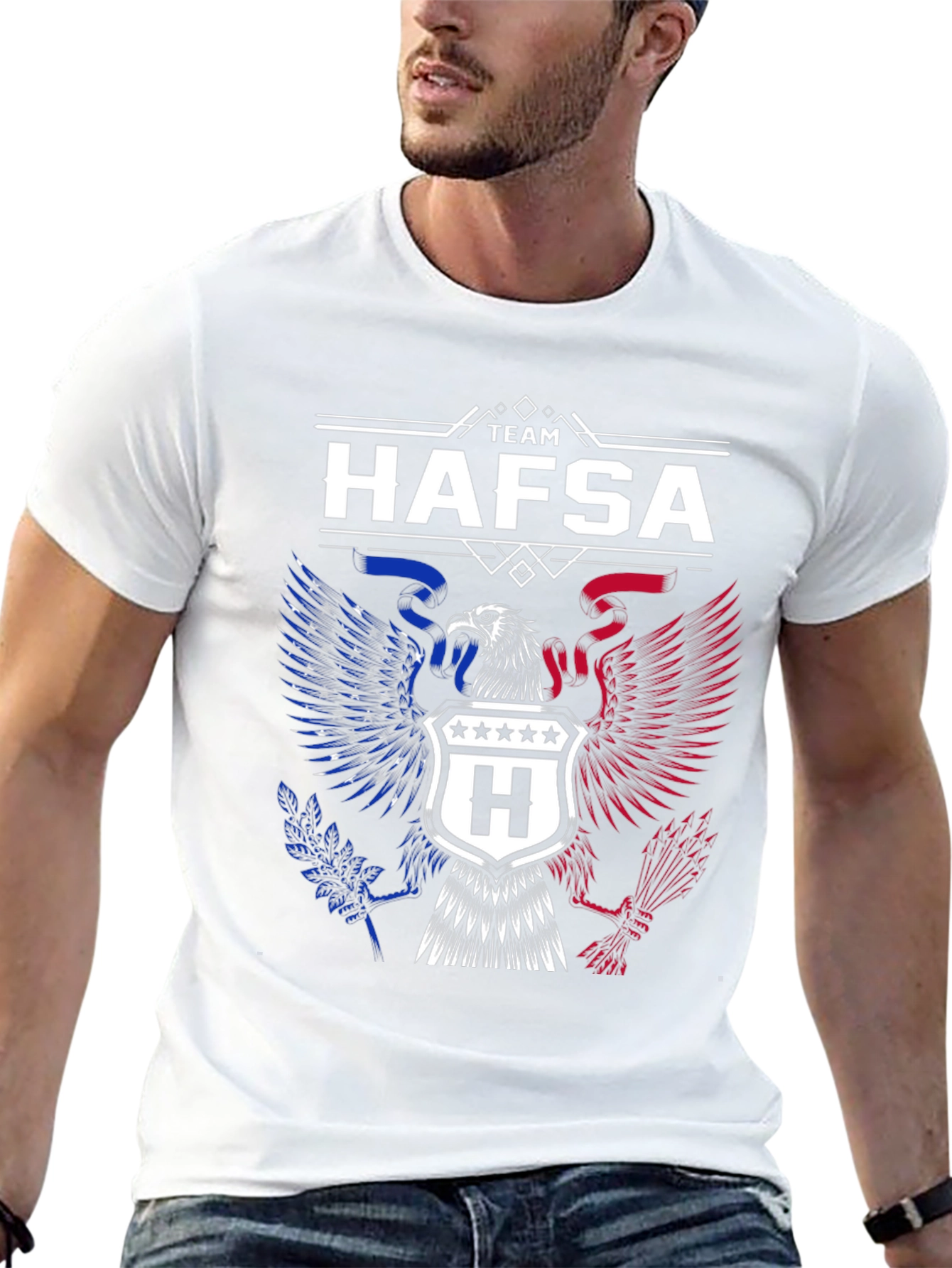 Team Hafsa Patriotic Eagle T-Shirt