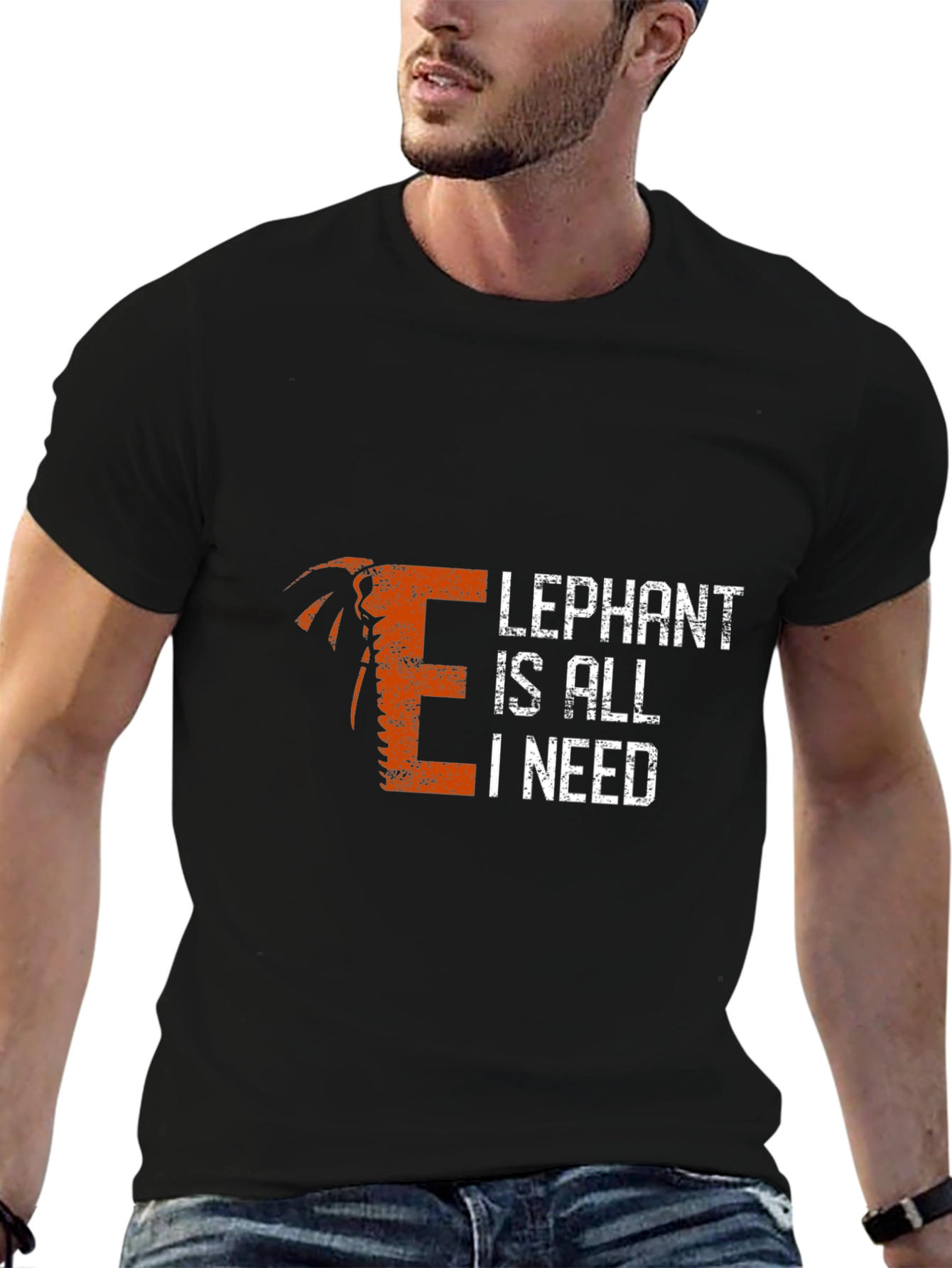 Elephant Lover T-Shirt - All I Need