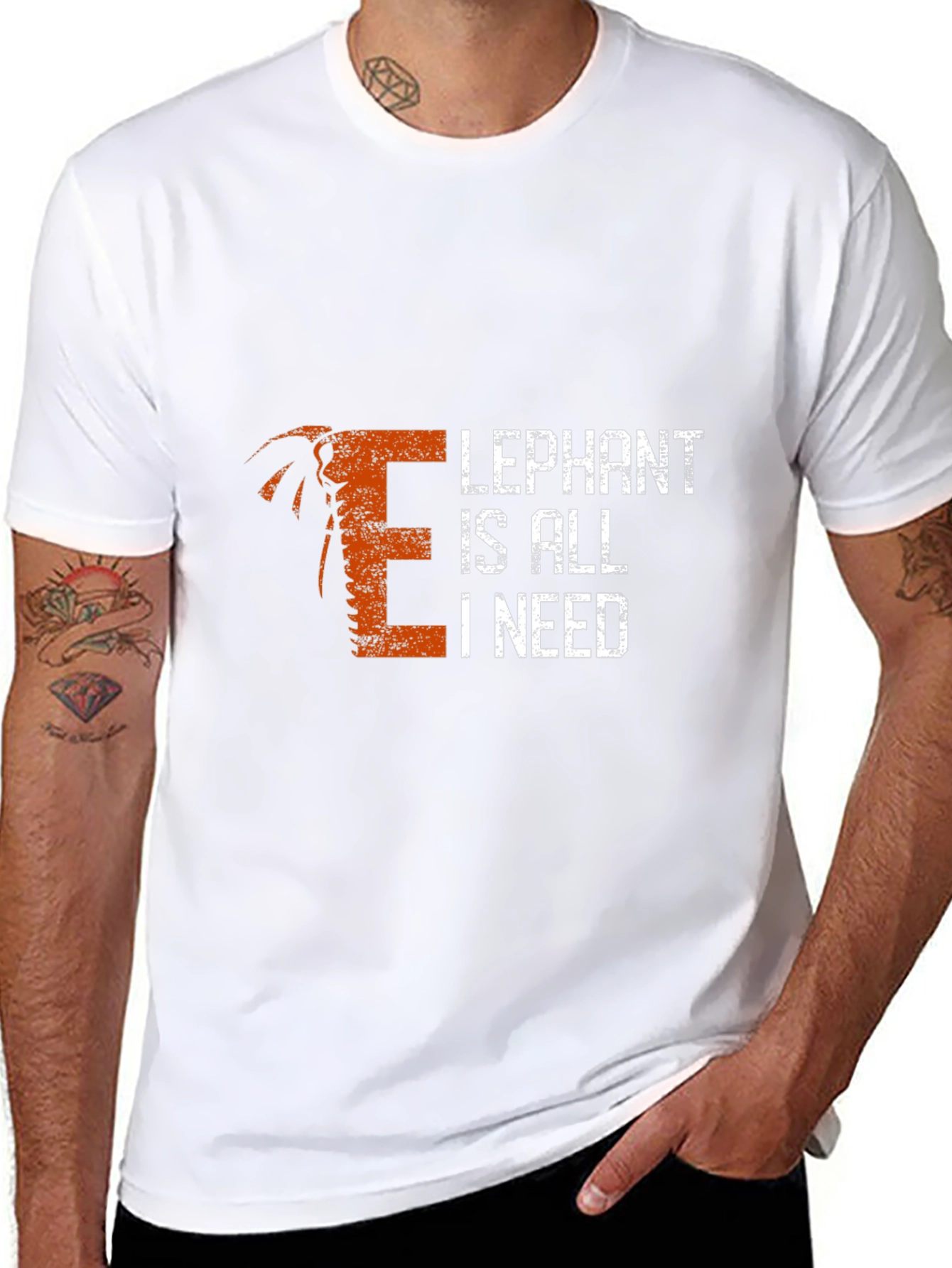 Elephant Lover T-Shirt - All I Need