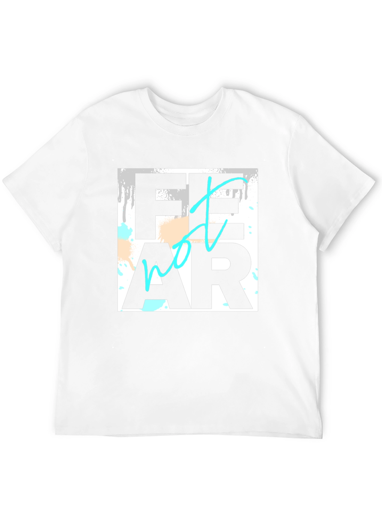 Fear Not Black Graphic Tee