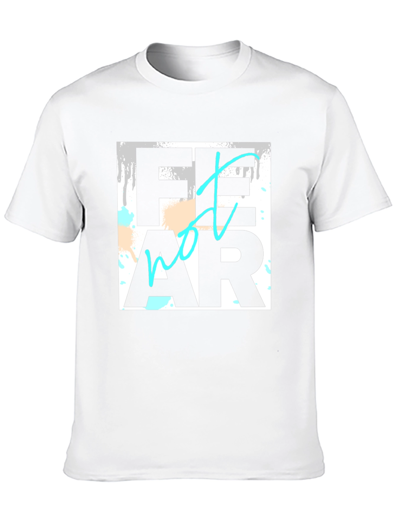 Fear Not Black Graphic Tee
