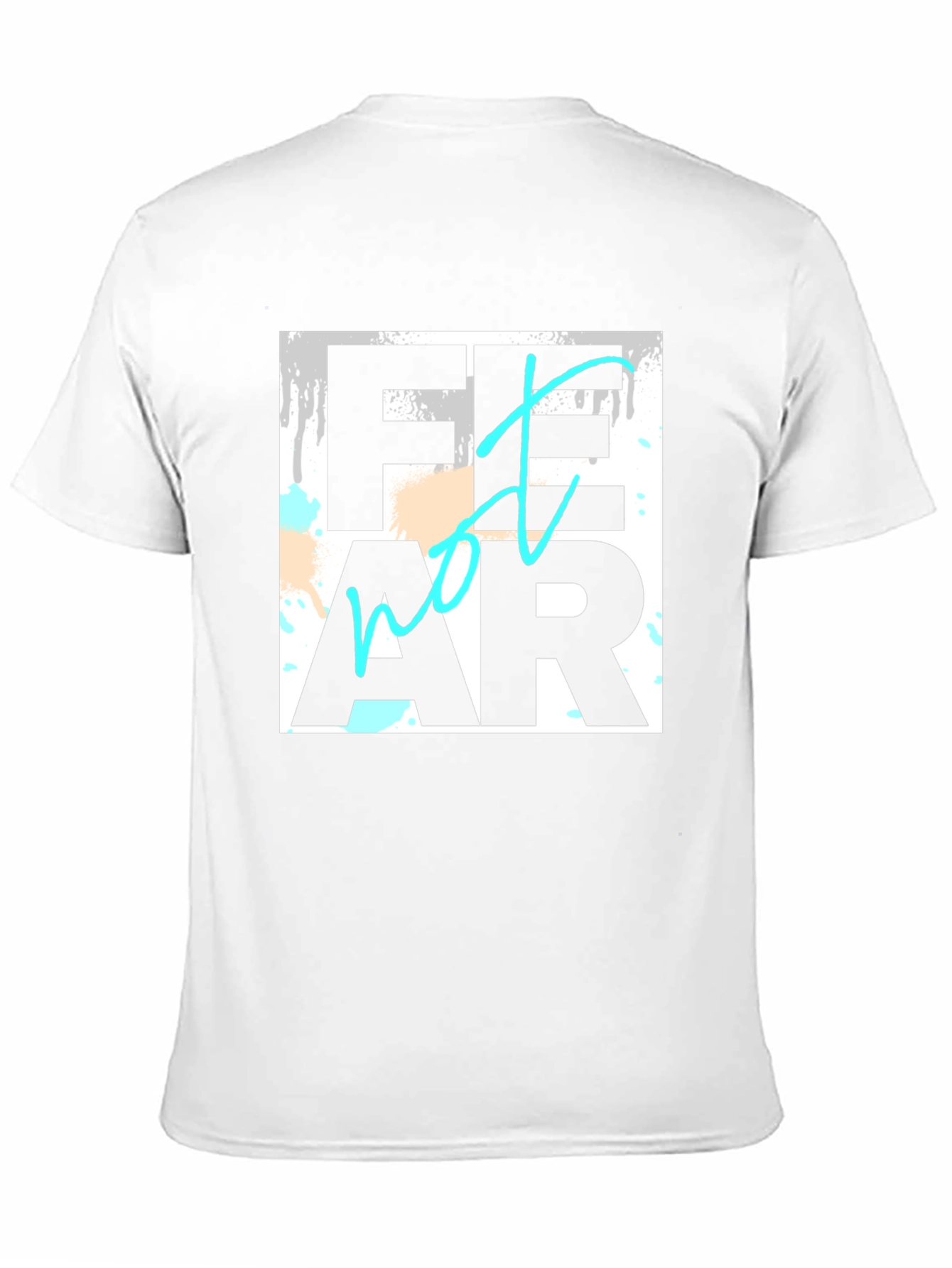 Fear Not Black Graphic Tee