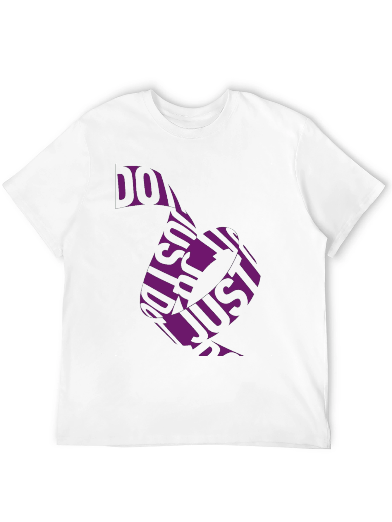 Do Just Do It Black Tee