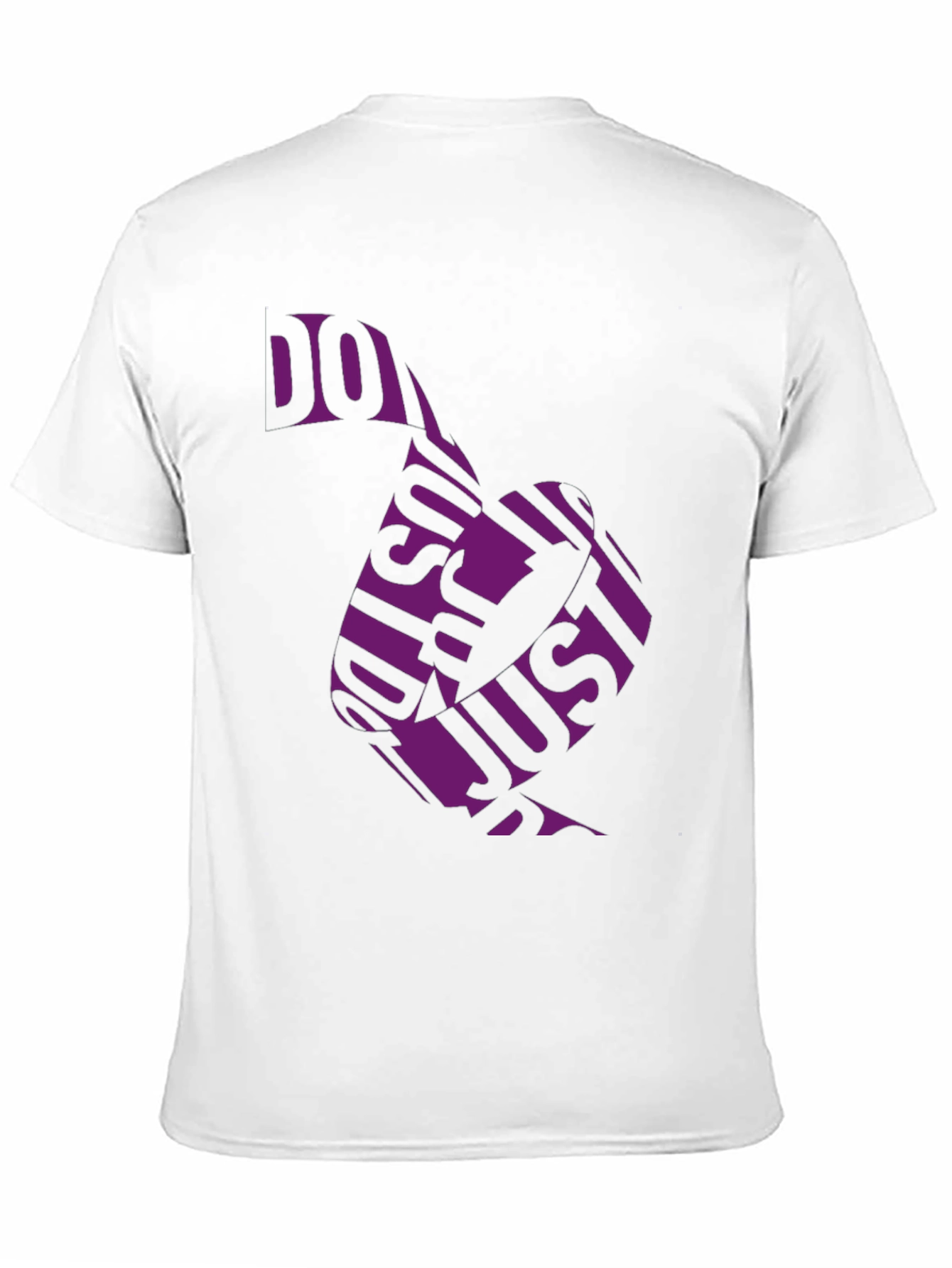 Do Just Do It Black Tee