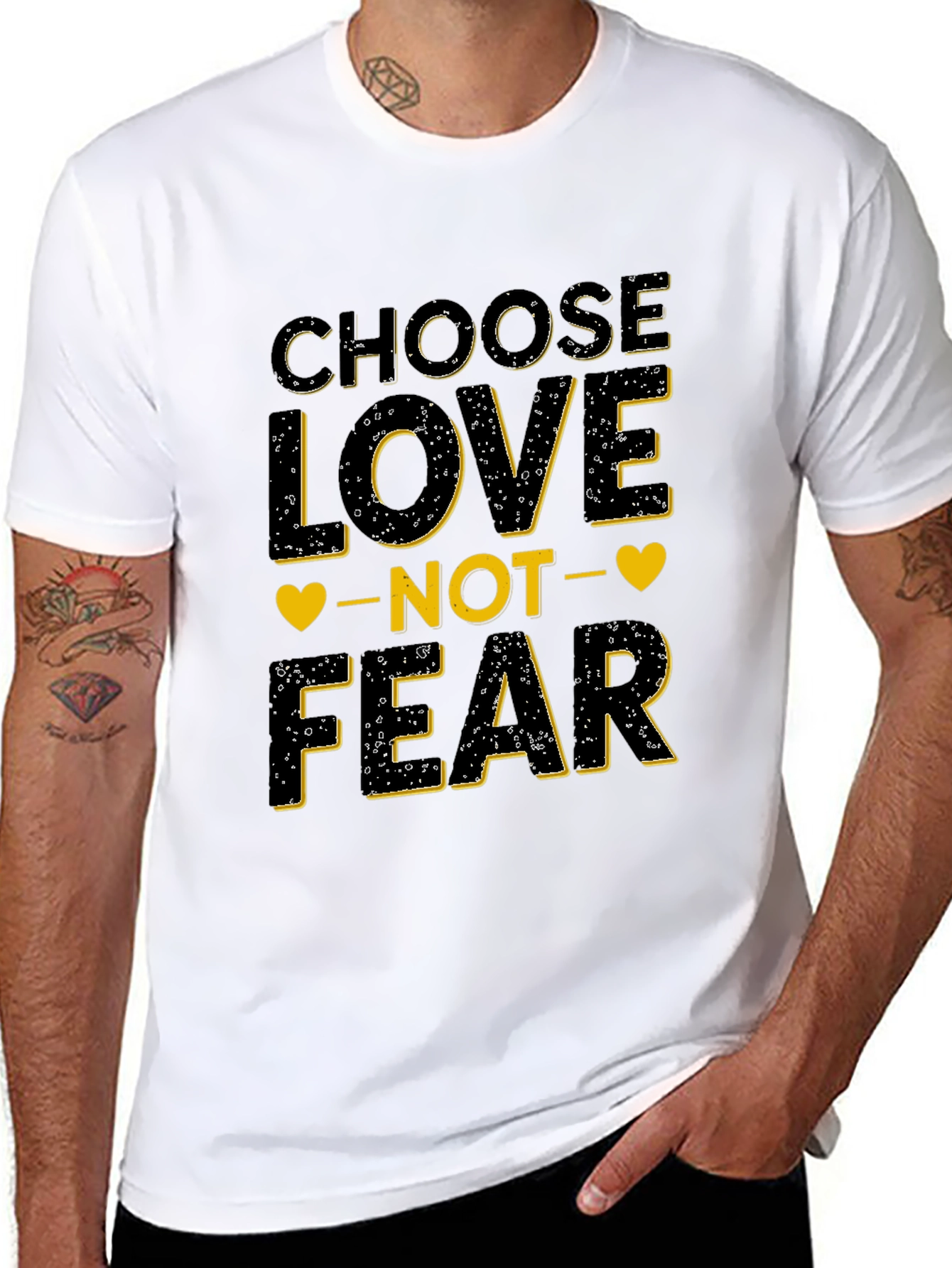 Choose Love Not Fear T-Shirt