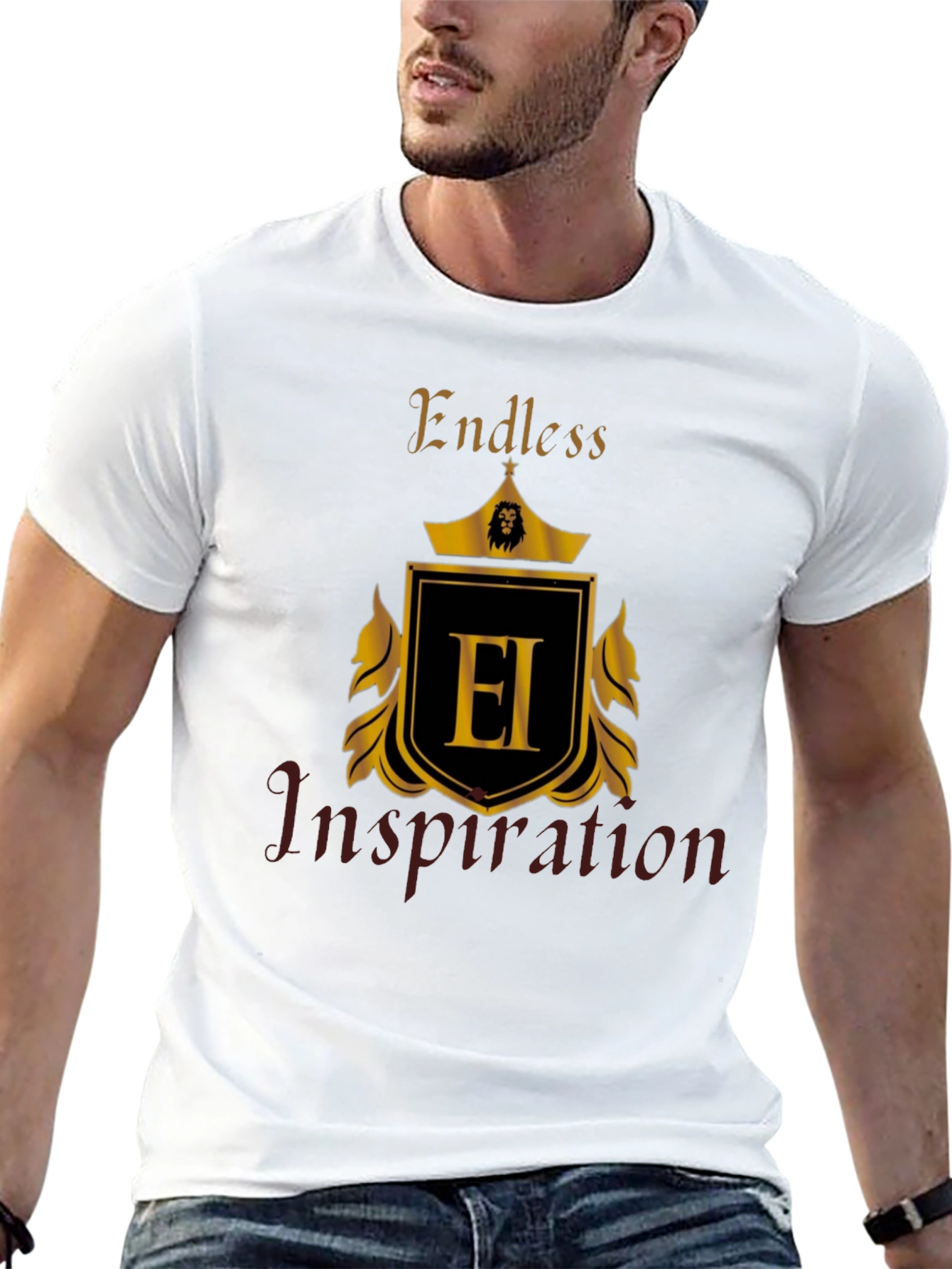 Endless Inspiration Black Graphic Tee