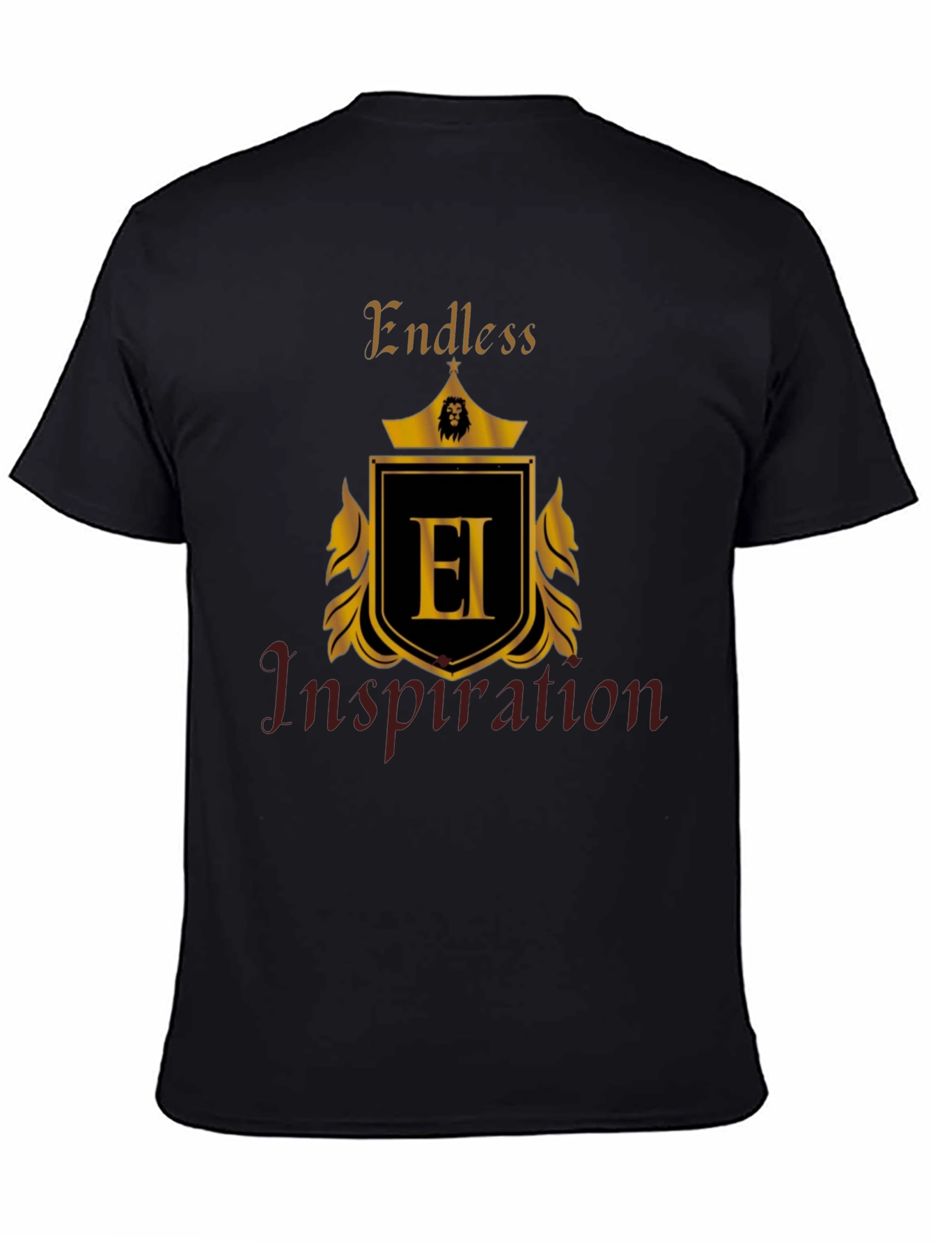 Endless Inspiration Black Graphic Tee