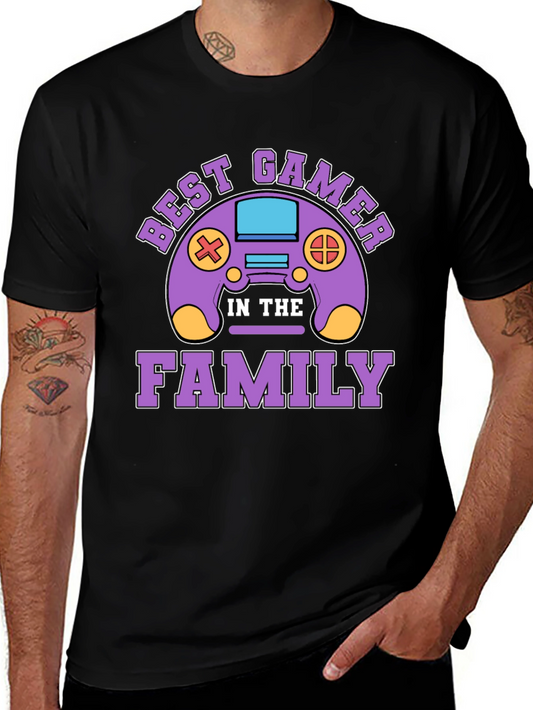 Best Gamer In The Family Graphic T-Shirt