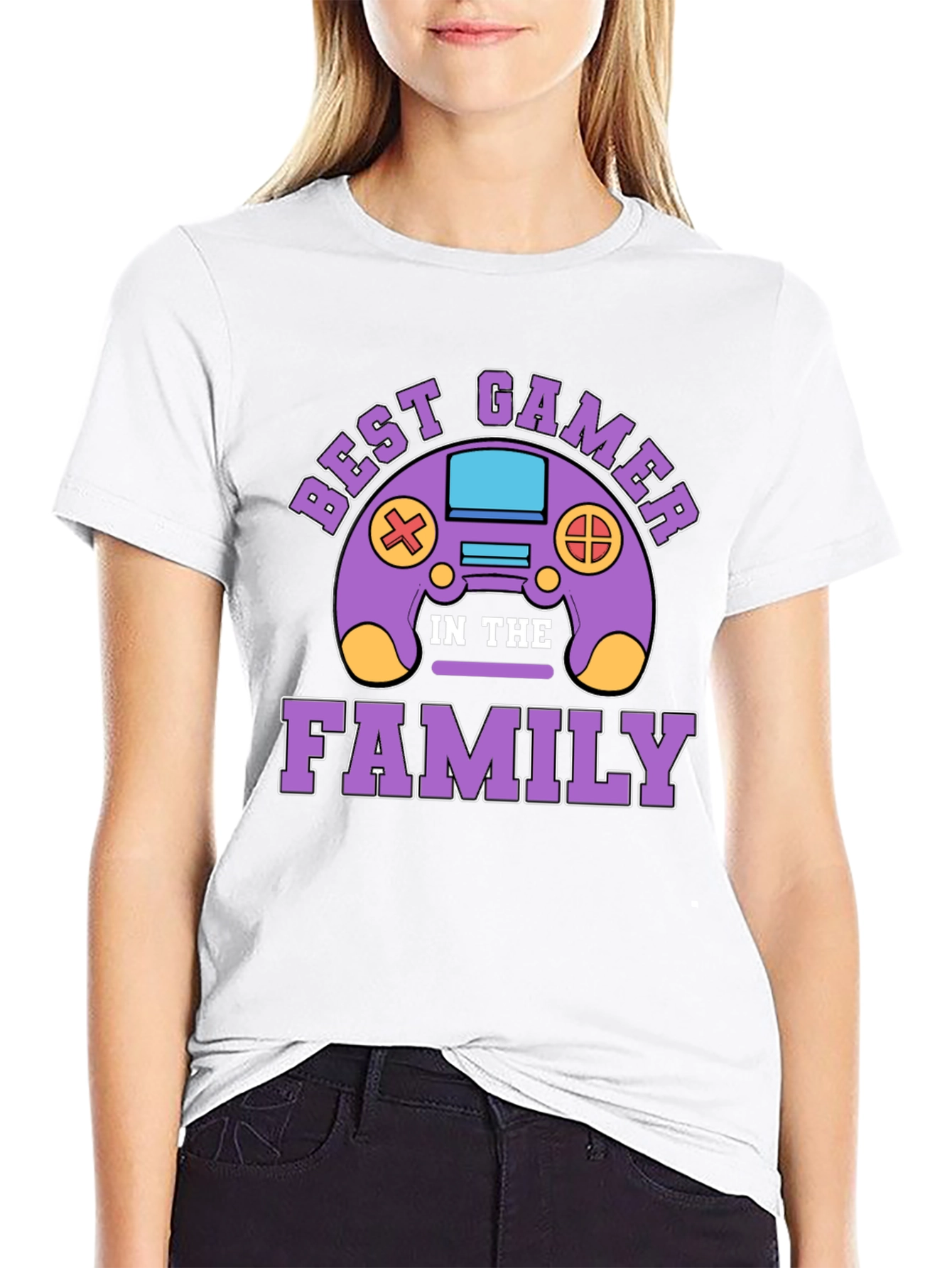 Best Gamer In The Family Graphic T-Shirt