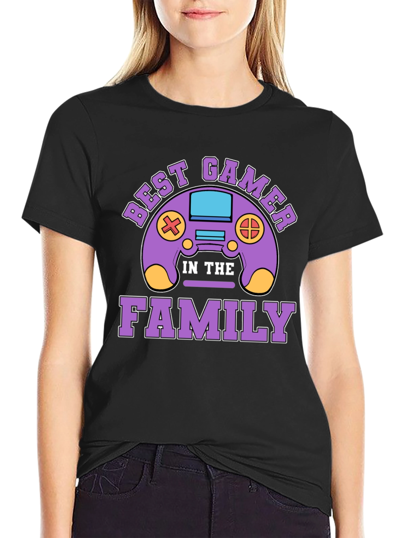 Best Gamer In The Family Graphic T-Shirt
