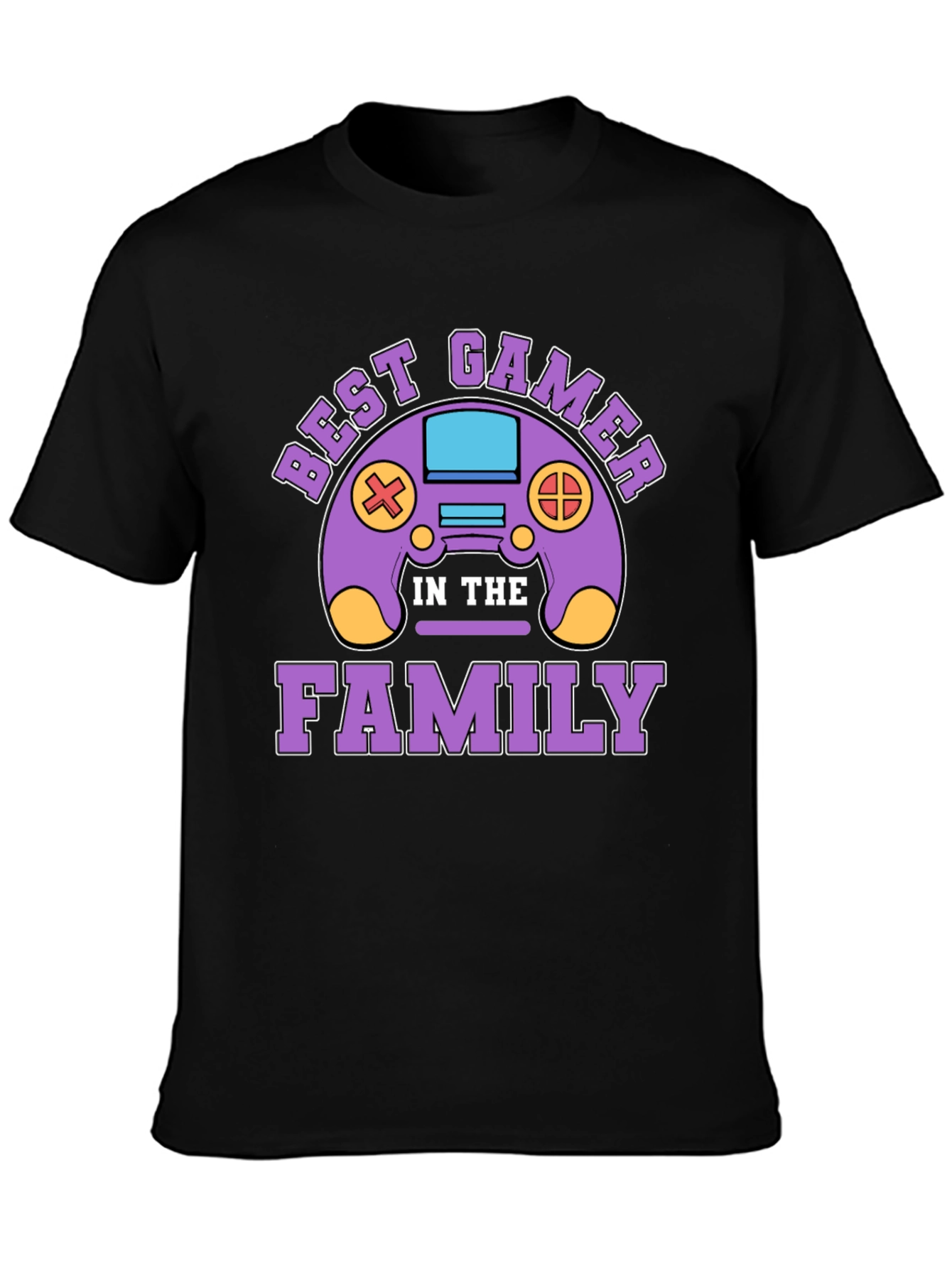 Best Gamer In The Family Graphic T-Shirt