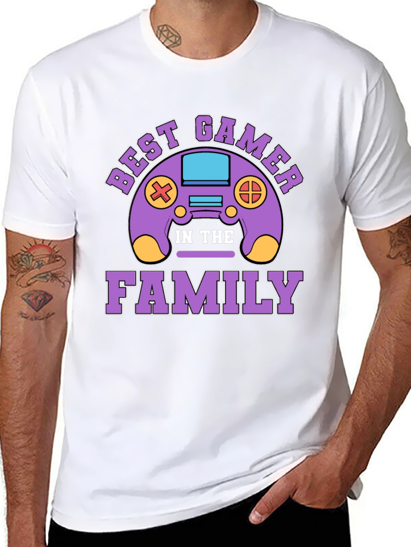 Best Gamer In The Family Graphic T-Shirt