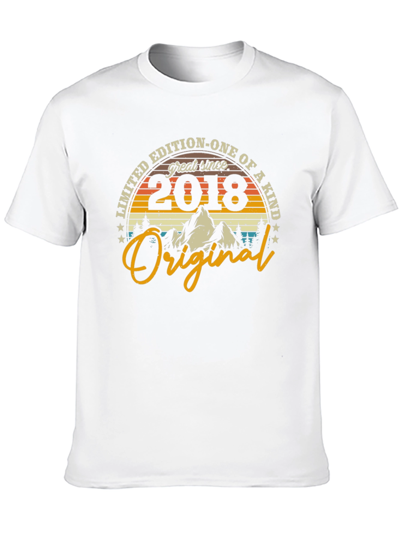 Limited Edition 2018 Original Graphic T-Shirt