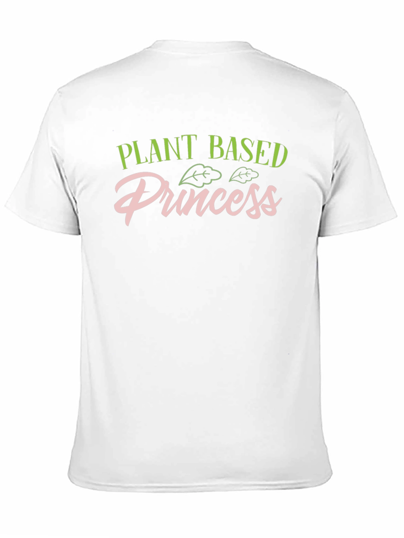 Plant Based Princess Black T-Shirt