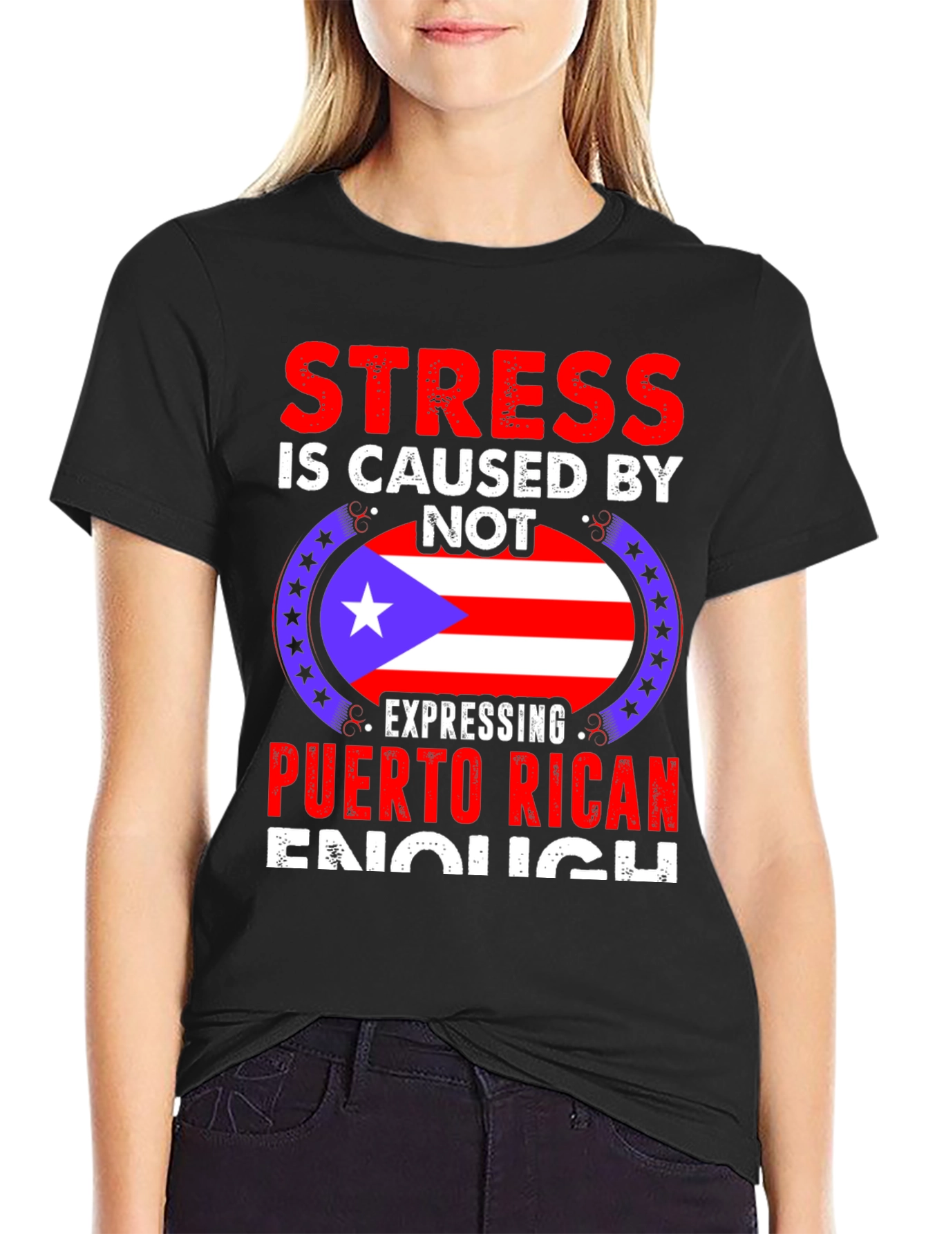 Puerto Rican Pride T-Shirt - Stress Relief