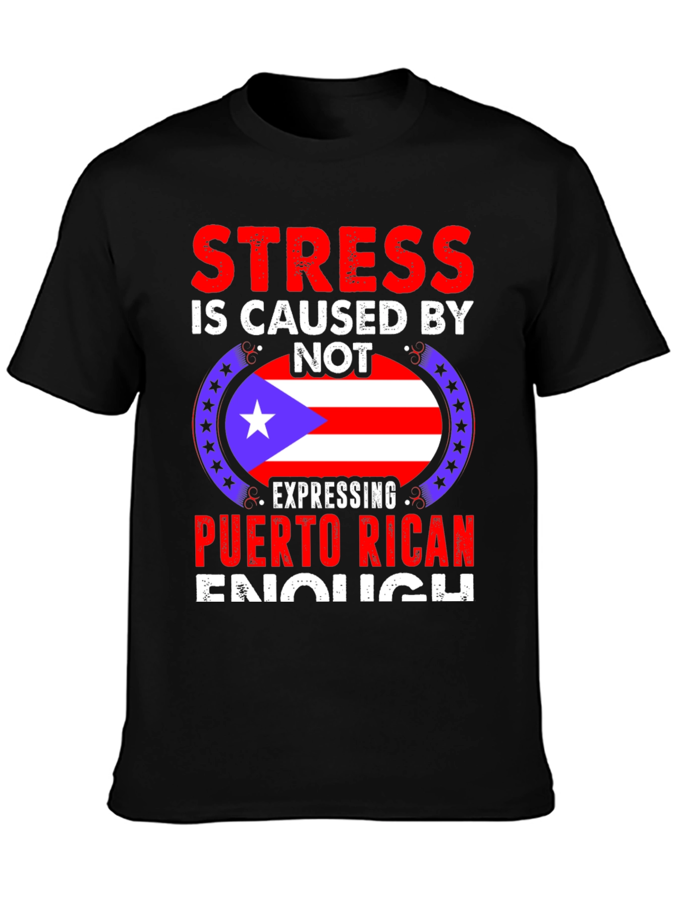 Puerto Rican Pride T-Shirt - Stress Relief