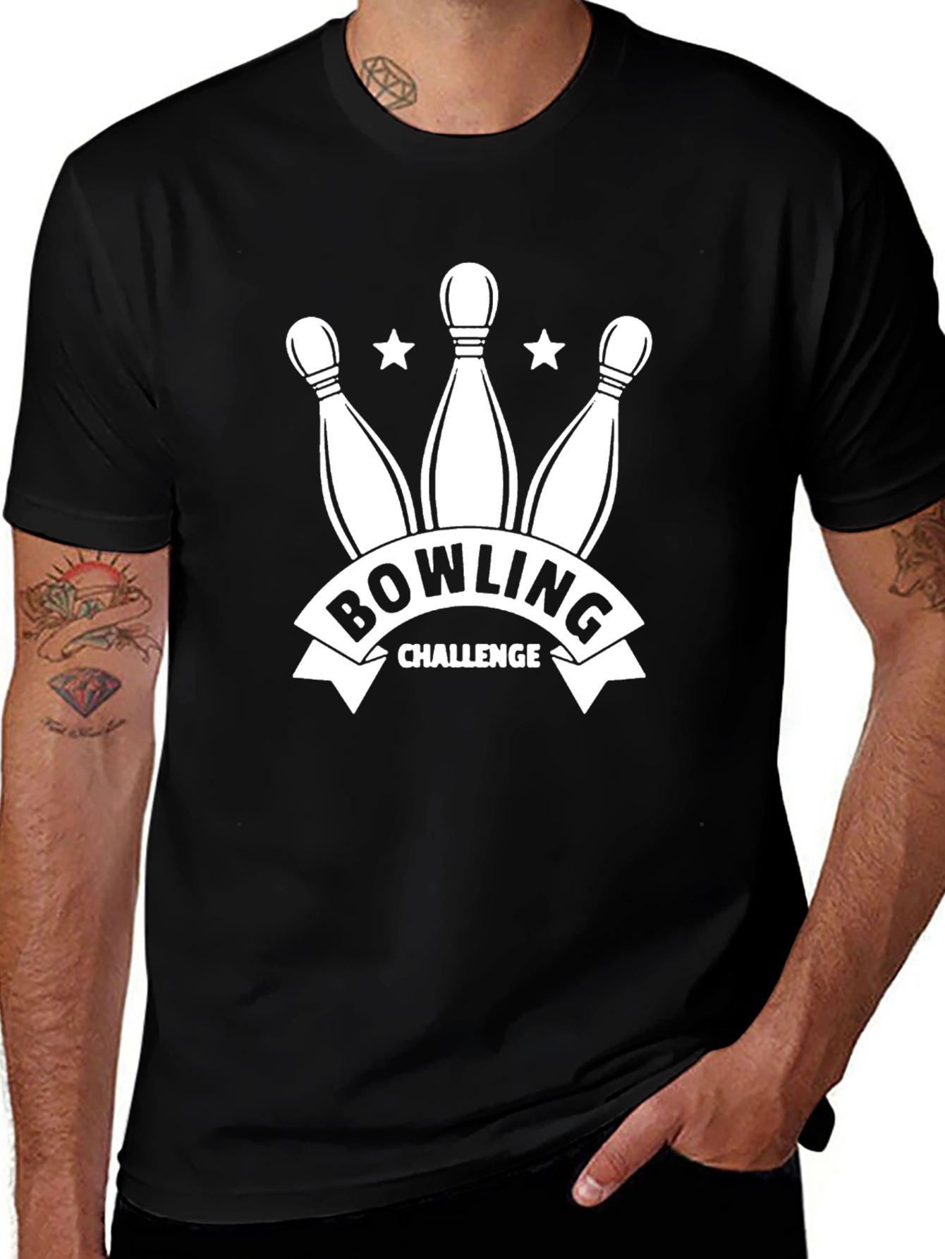 Bowling Challenge Graphic Tee