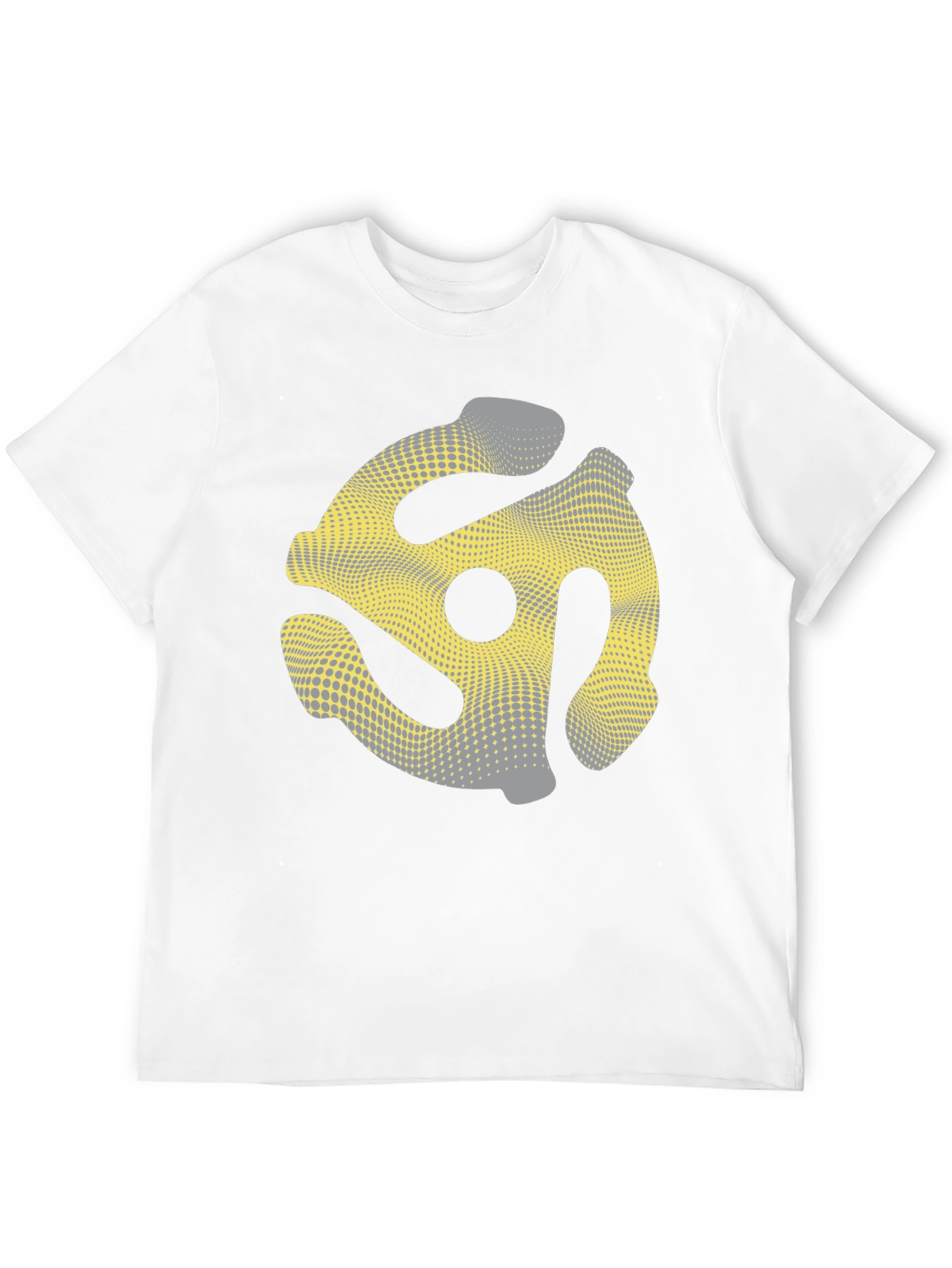 Retro Record Adapter T-Shirt - Black