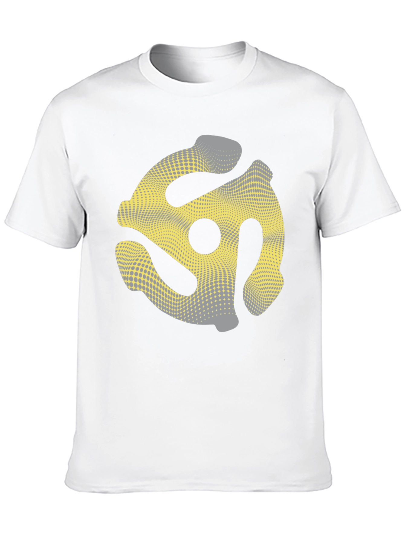 Retro Record Adapter T-Shirt - Black
