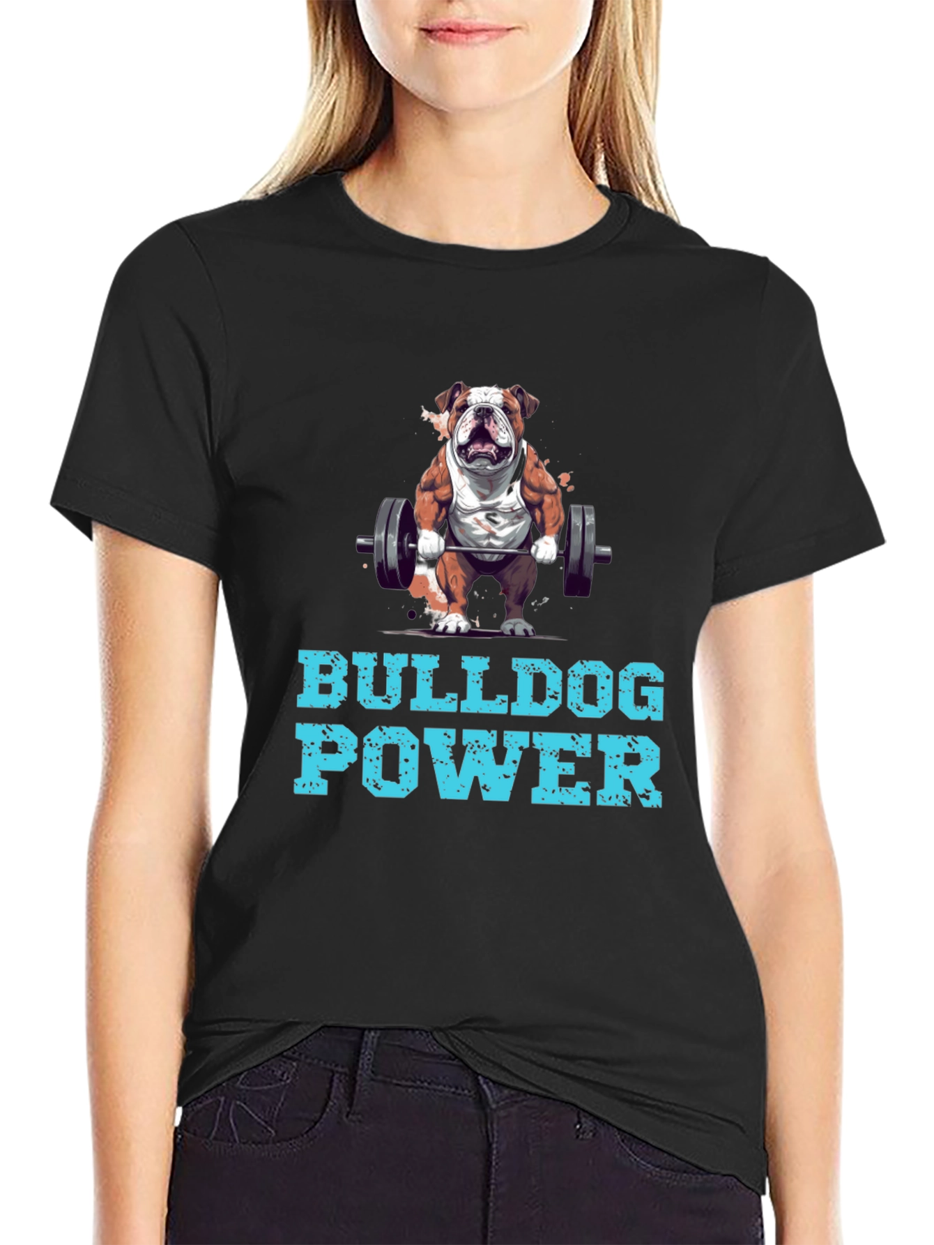 Bulldog Power Graphic Tee