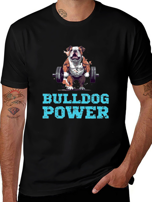 Bulldog Power Graphic Tee