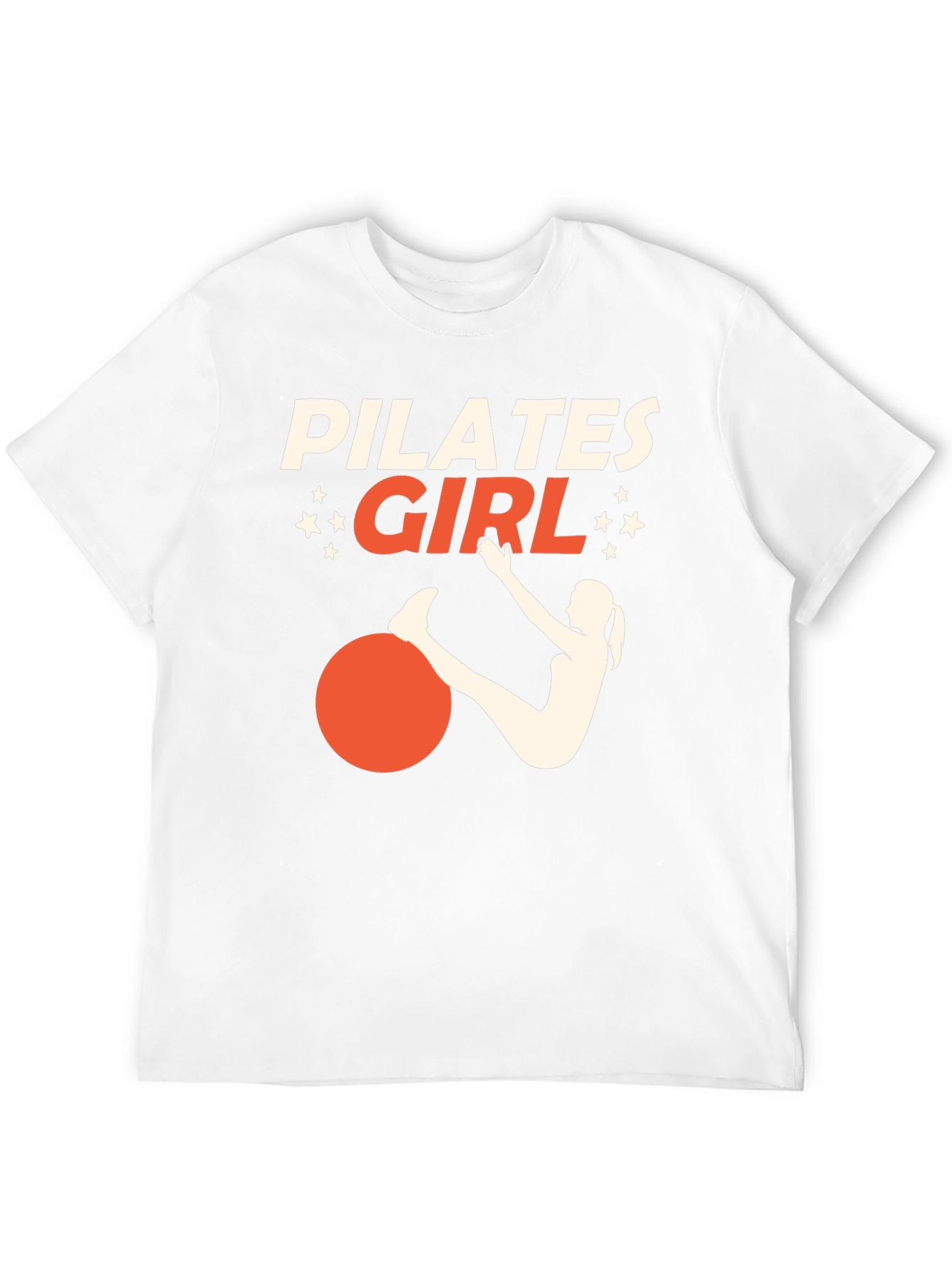 Pilates Girl Graphic Tee - Workout Shirt