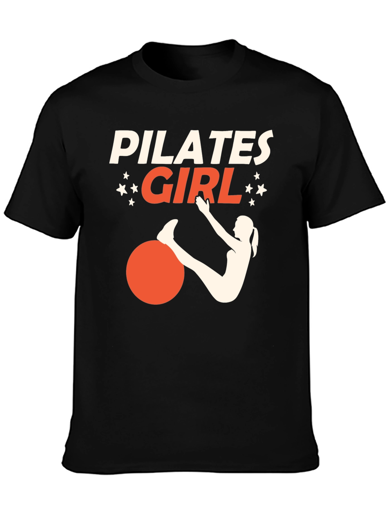 Pilates Girl Graphic Tee - Workout Shirt