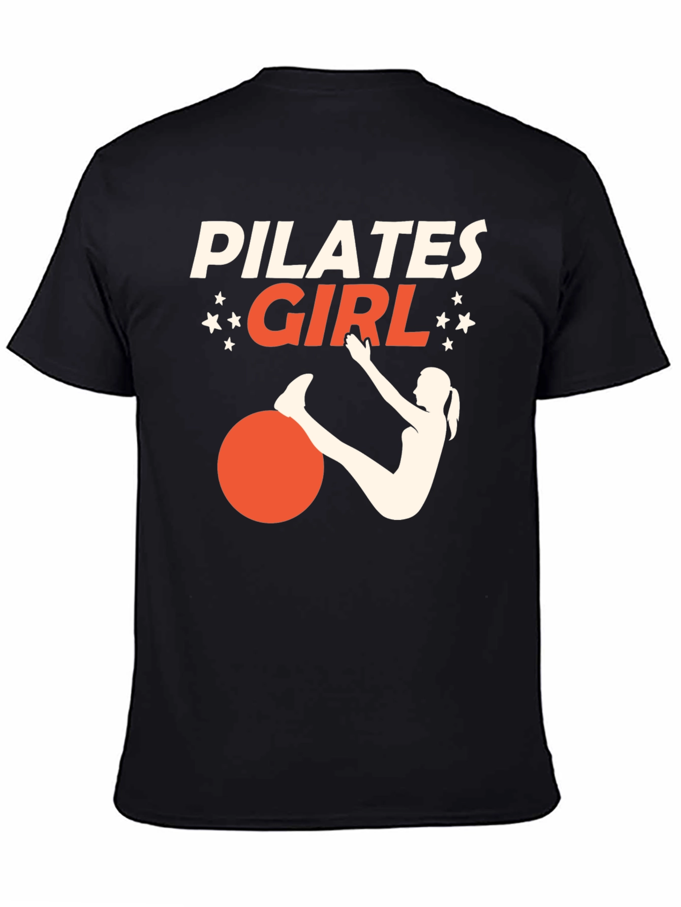 Pilates Girl Graphic Tee - Workout Shirt