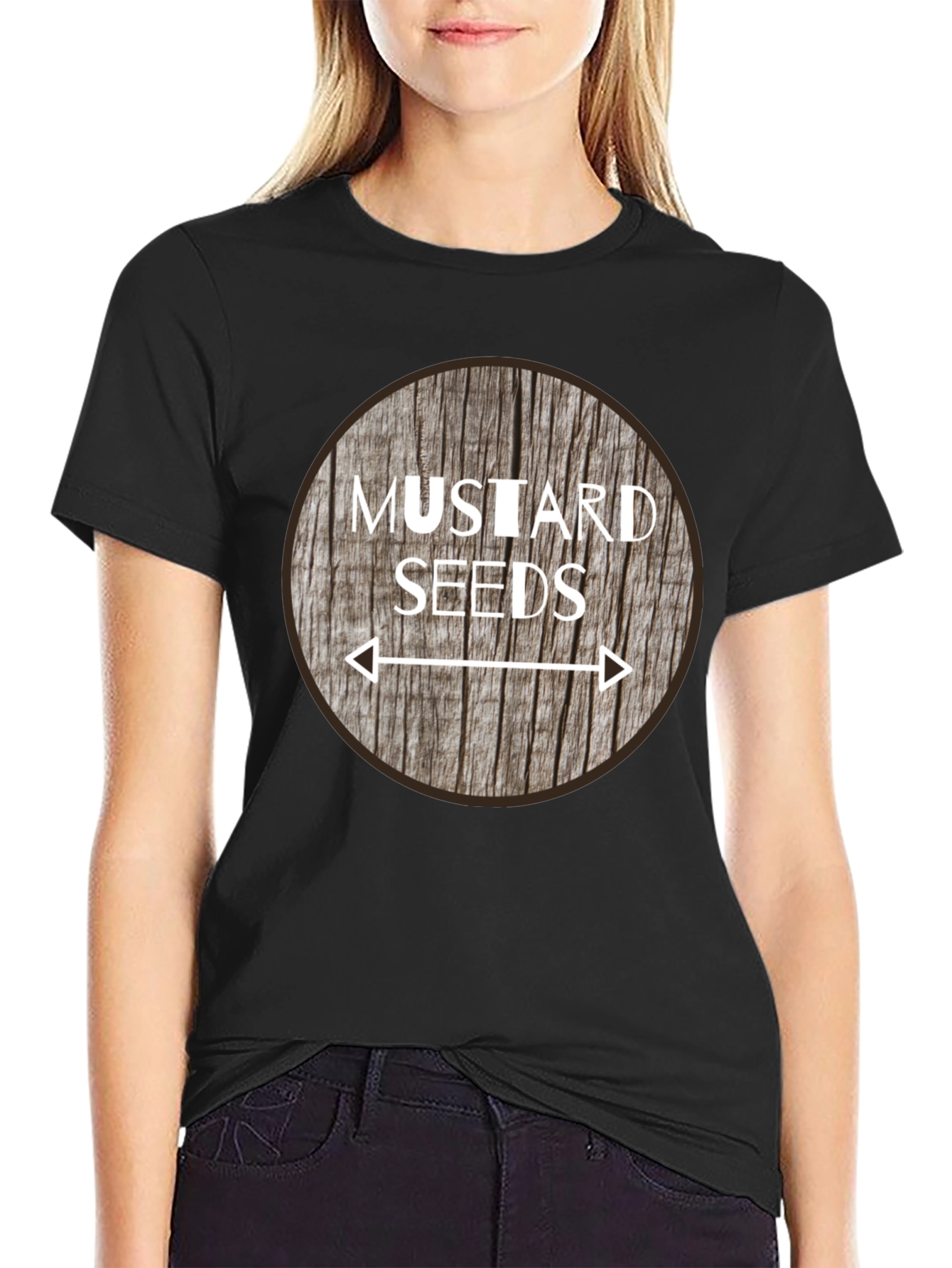Mustard Seeds Graphic T-Shirt - Unique Design