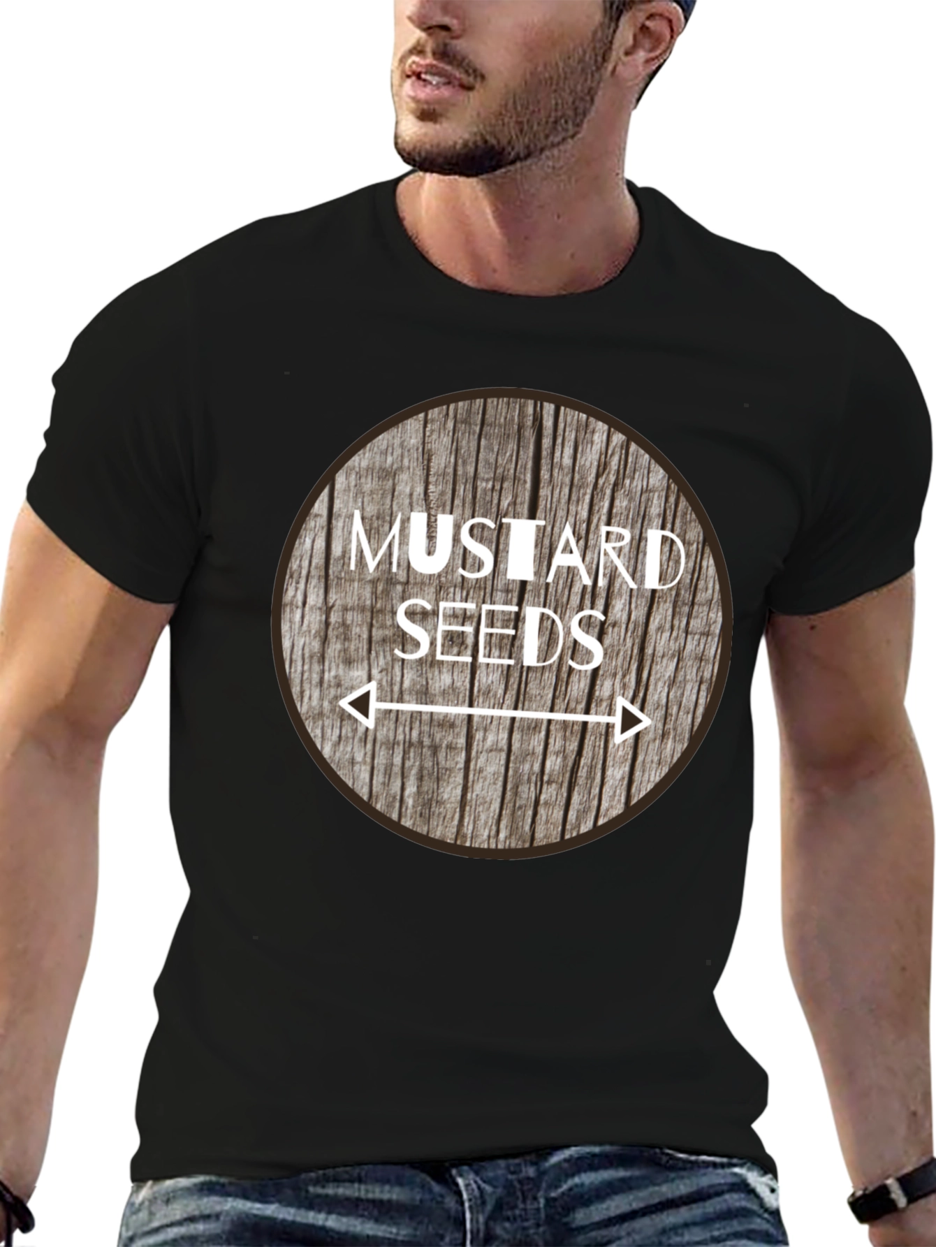 Mustard Seeds Graphic T-Shirt - Unique Design