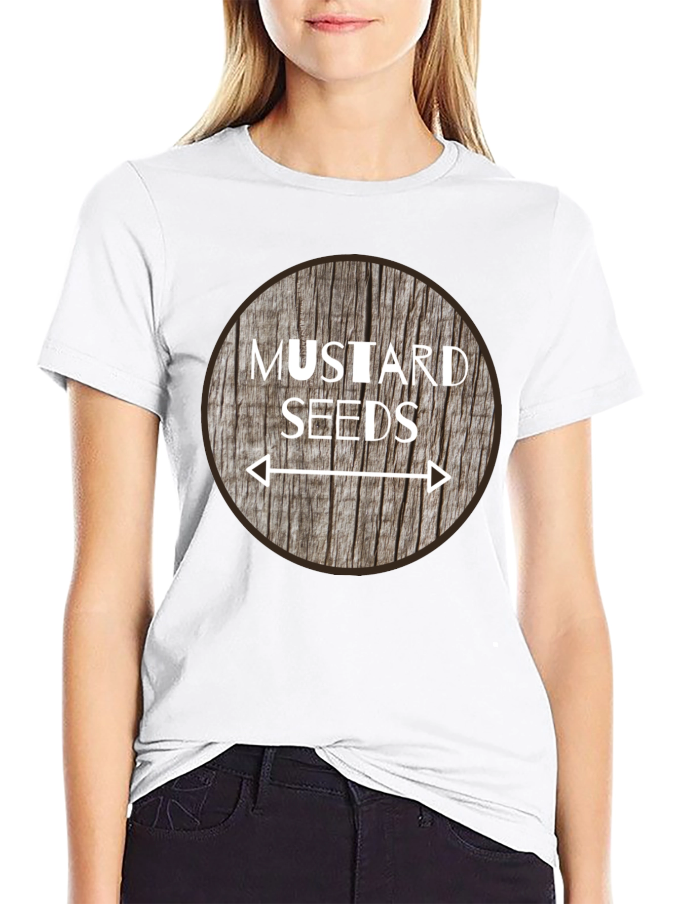 Mustard Seeds Graphic T-Shirt - Unique Design