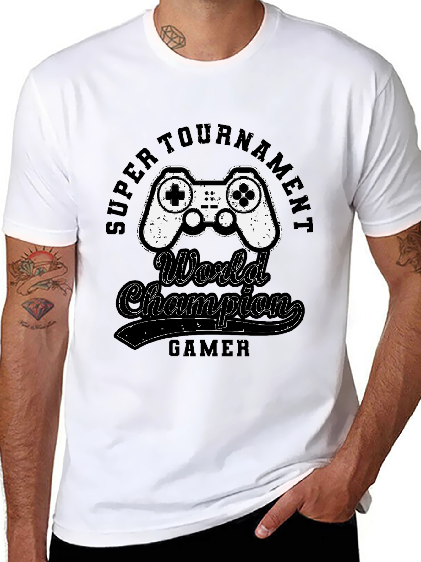 Gamer World Champion Tournament T-Shirt