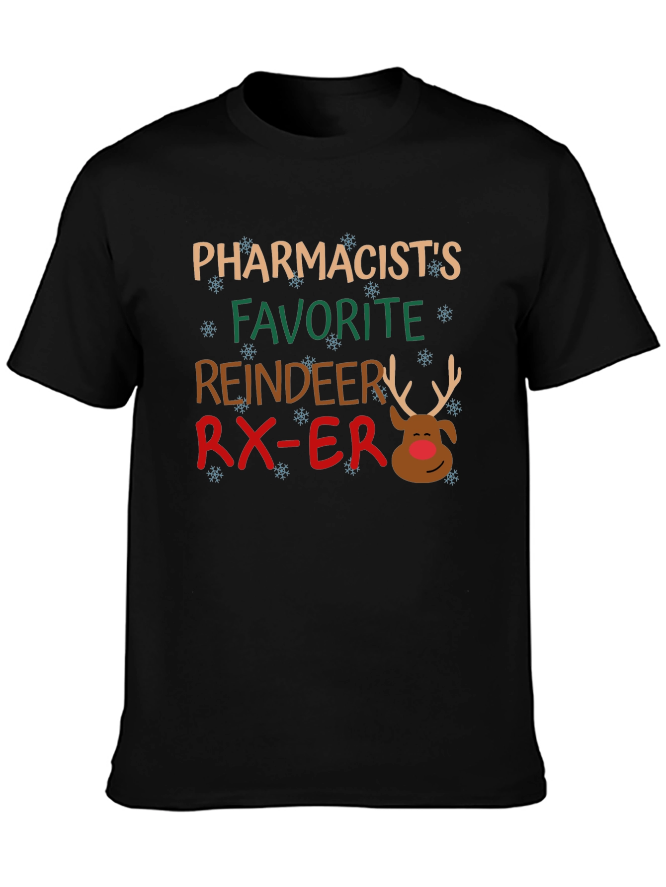 Pharmacists Favorite Reindeer Christmas T-Shirt