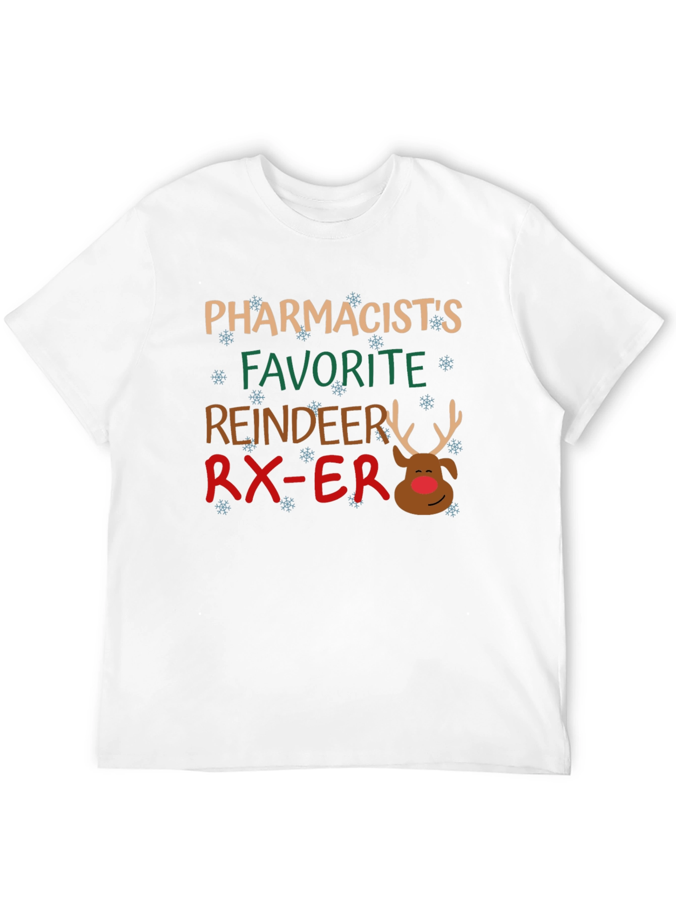 Pharmacists Favorite Reindeer Christmas T-Shirt
