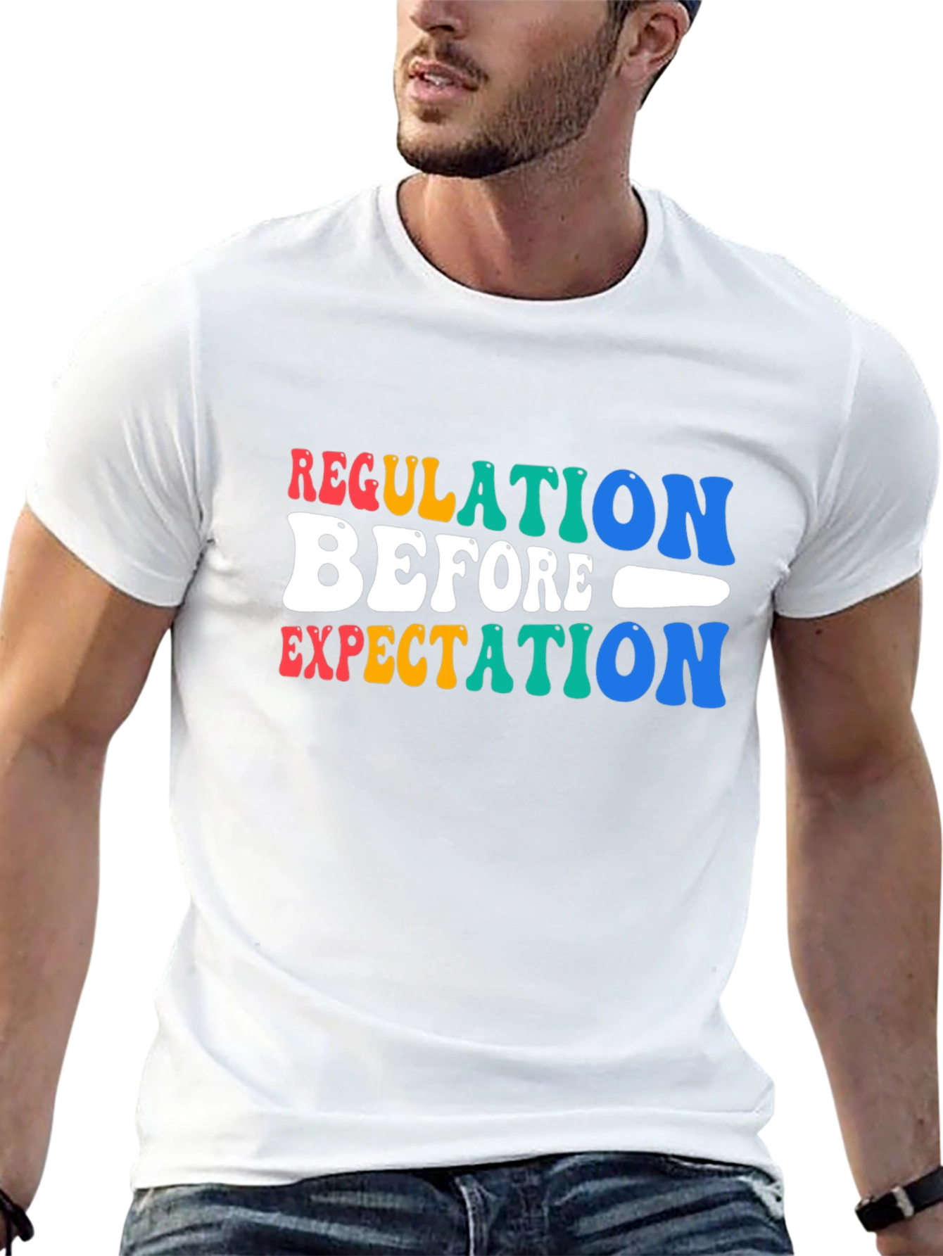 Regulation Before Expectation Graphic T-Shirt