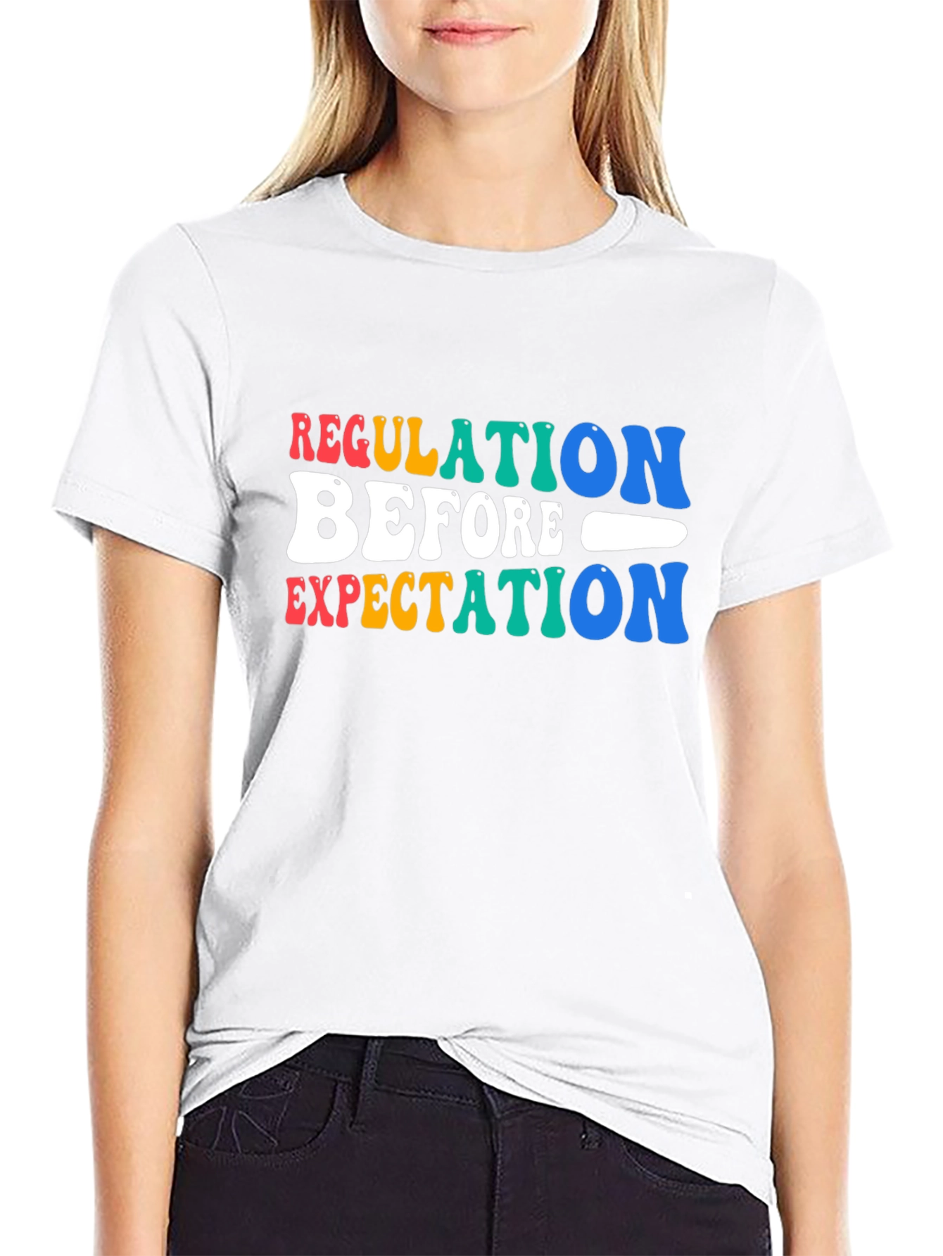 Regulation Before Expectation Graphic T-Shirt