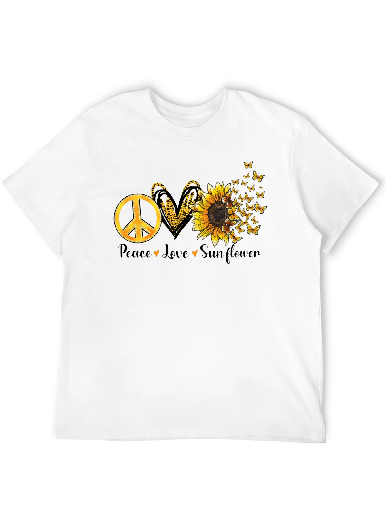 Peace Love Sunflower T-Shirt