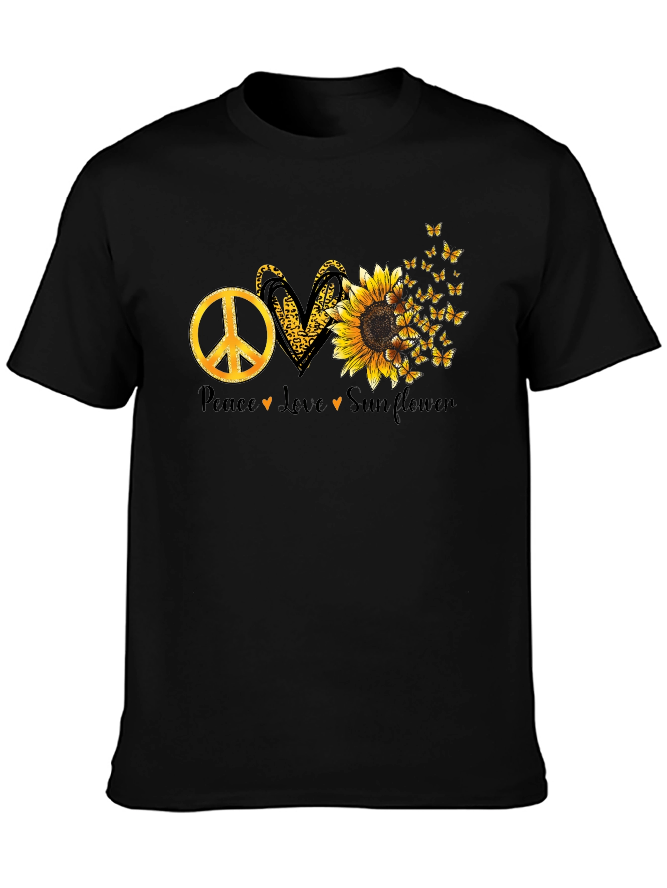 Peace Love Sunflower T-Shirt
