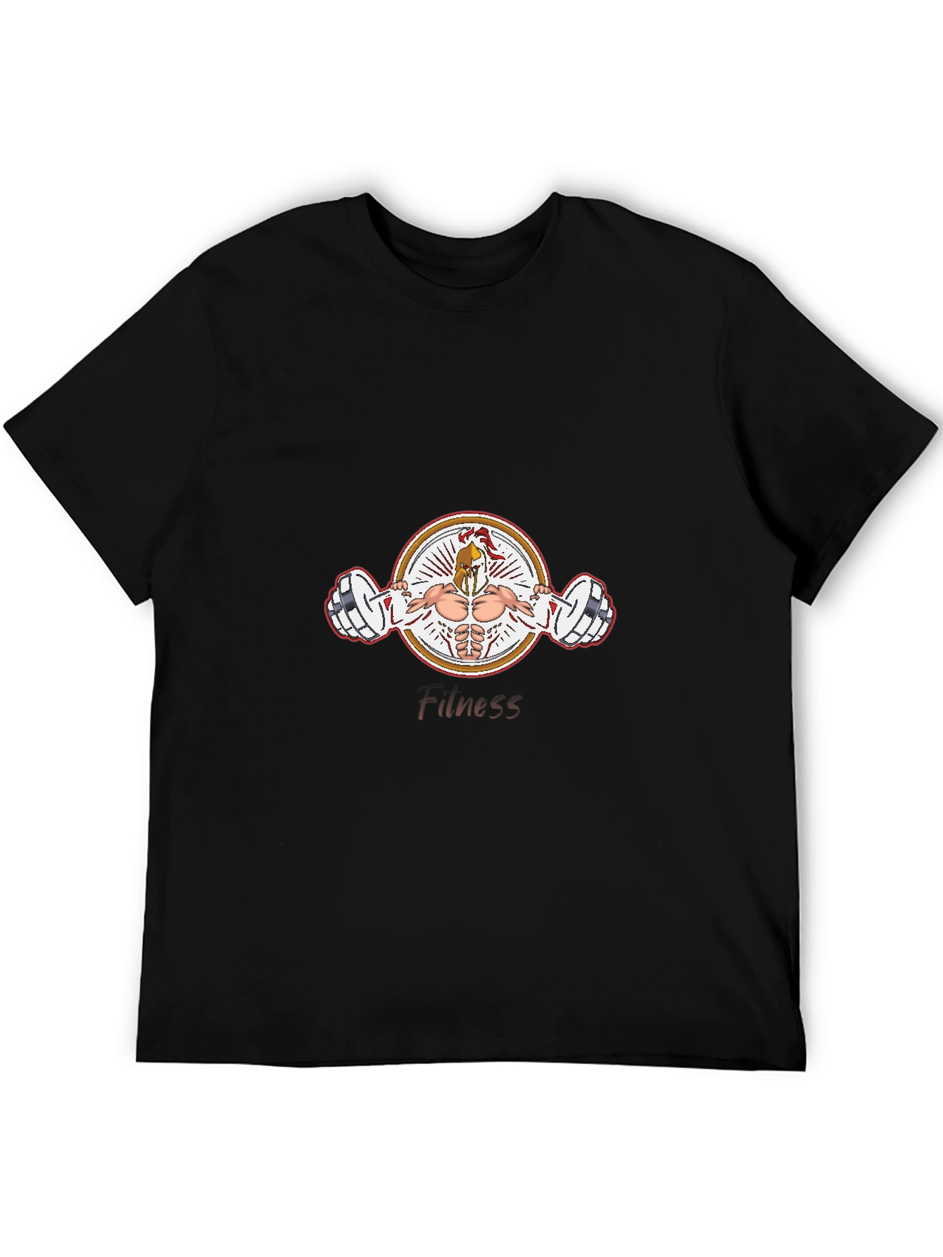 Fitness Gladiator Black T-Shirt