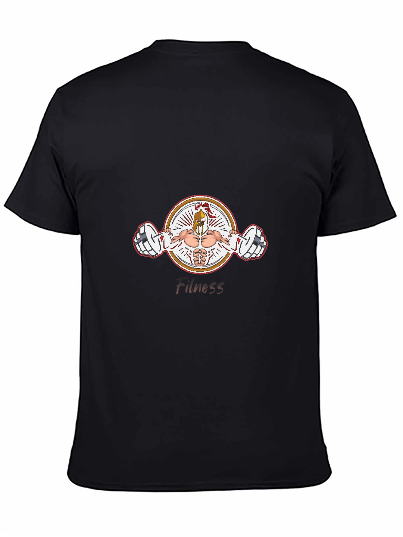 Fitness Gladiator Black T-Shirt