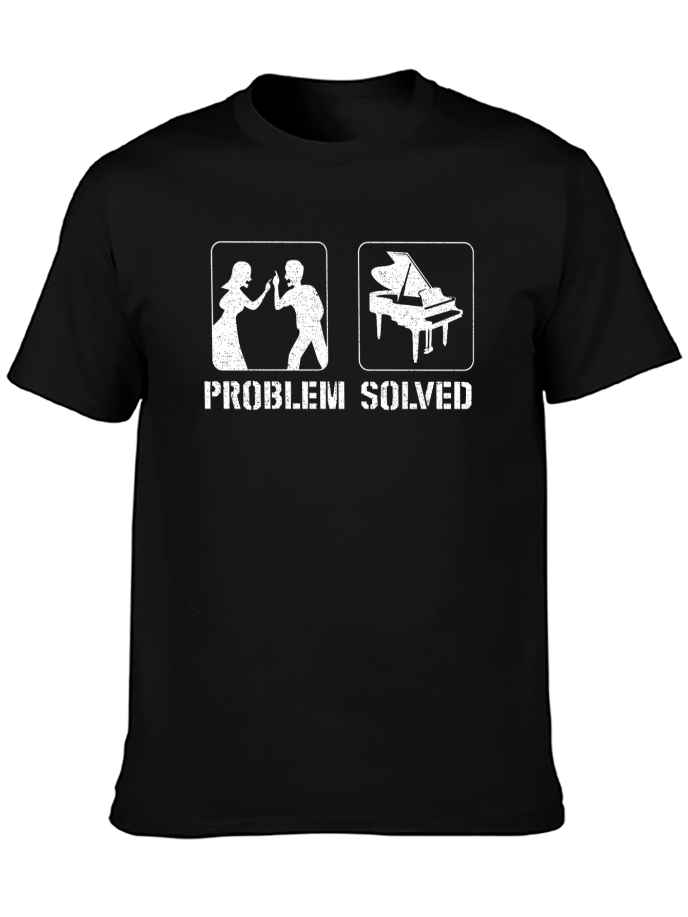 Problem Solved Piano T-Shirt