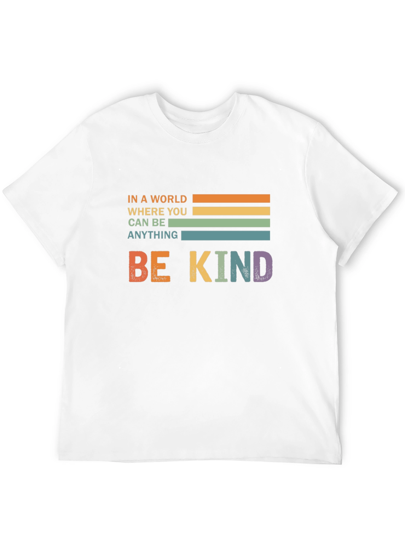 Be Kind Retro Graphic T-Shirt - Positive Vibes