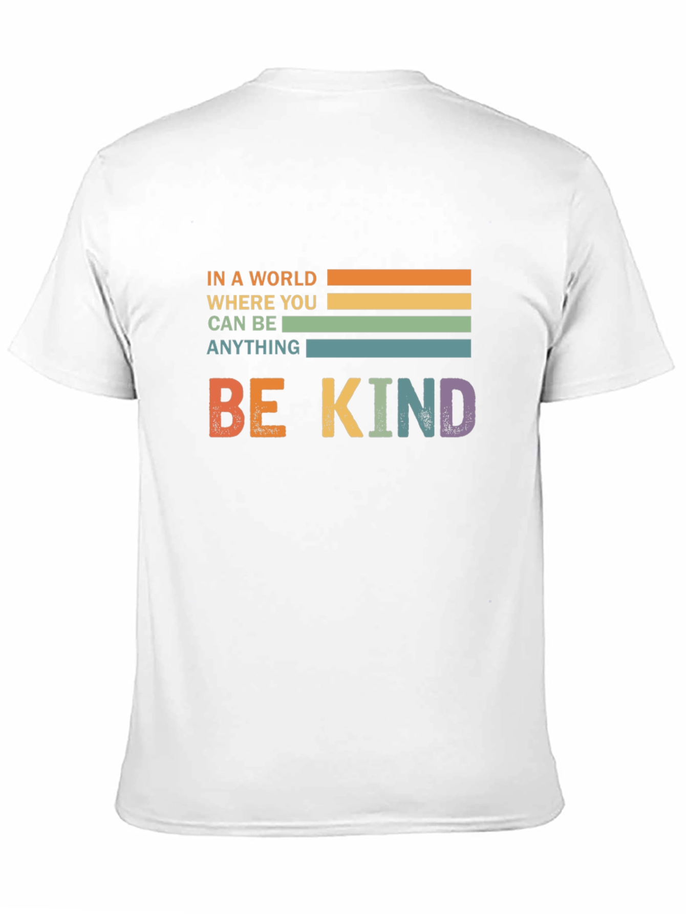Be Kind Retro Graphic T-Shirt - Positive Vibes