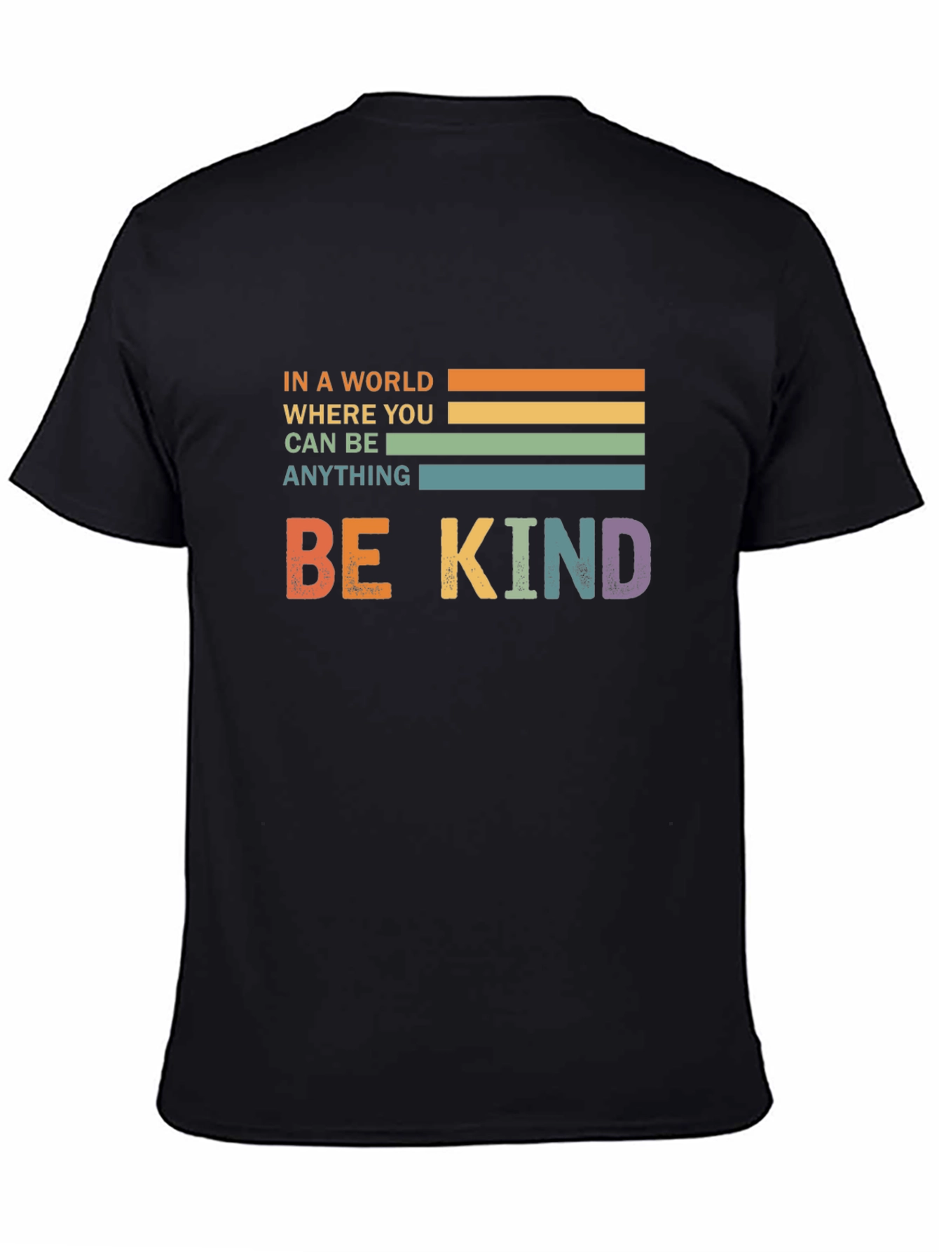 Be Kind Retro Graphic T-Shirt - Positive Vibes