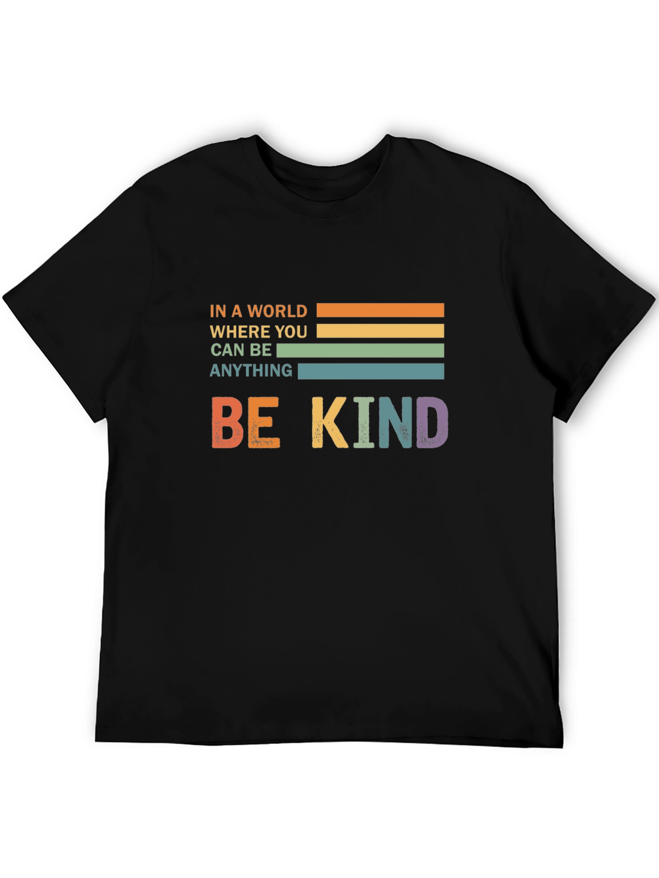 Be Kind Retro Graphic T-Shirt - Positive Vibes