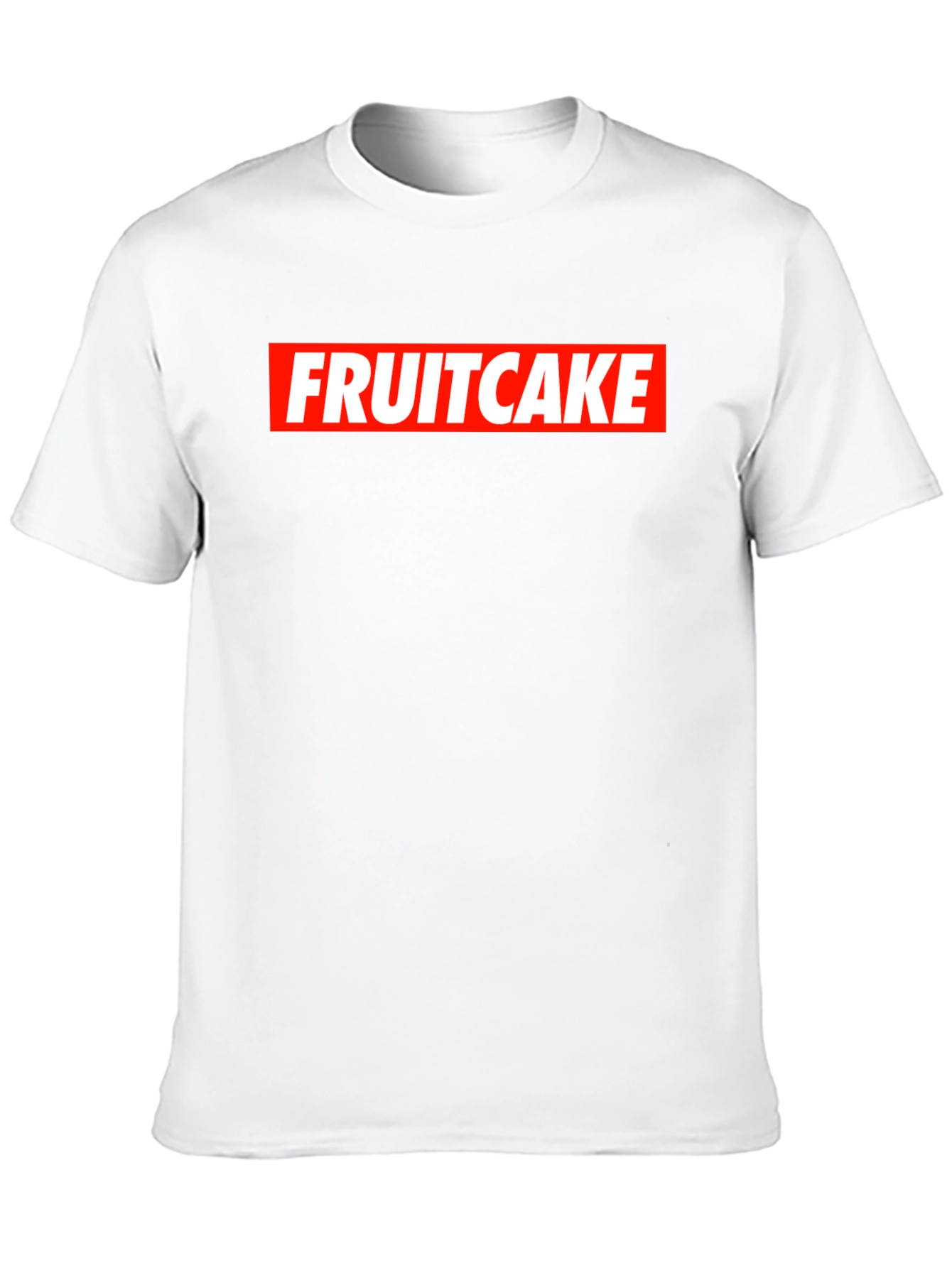 Fruitcake Box Logo Graphic Tee - Bold Streetwear Style