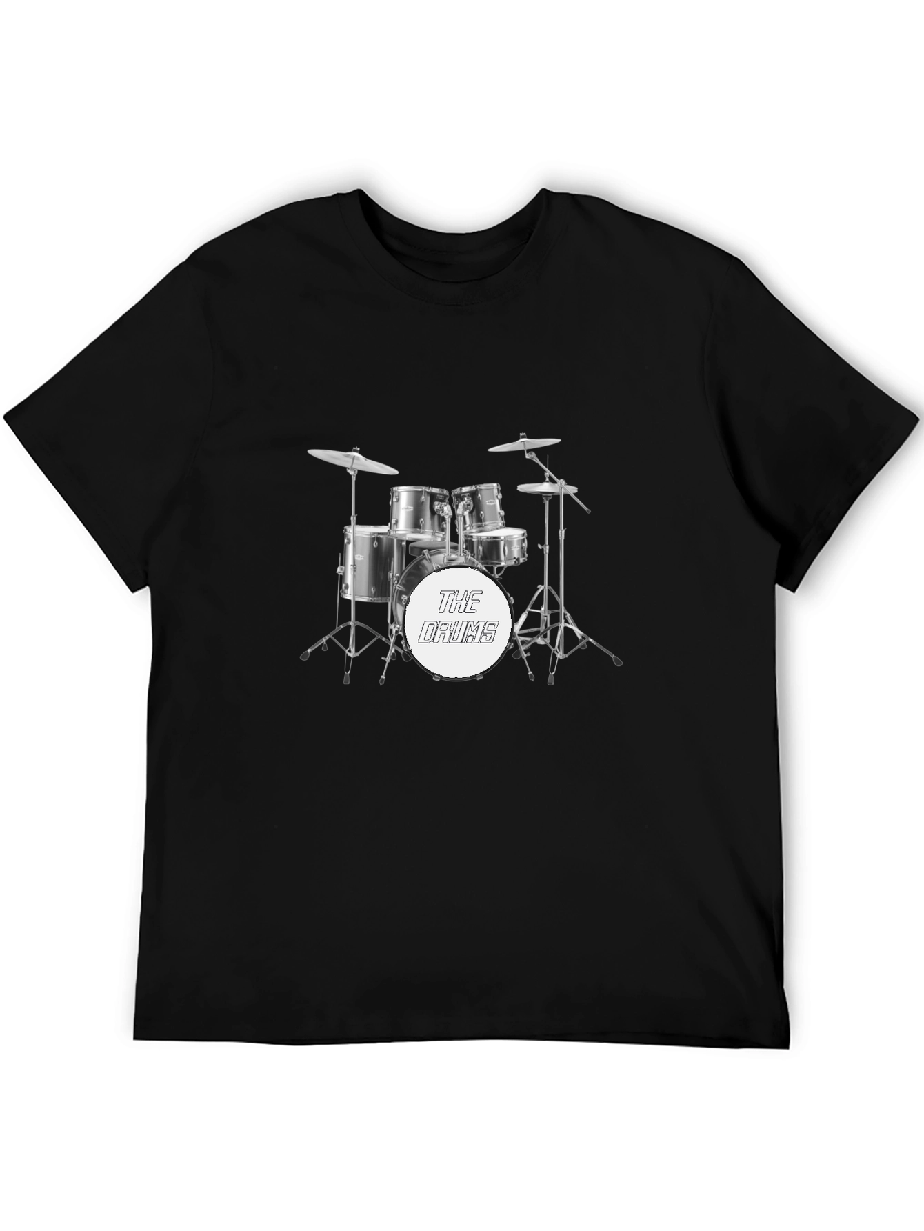 The Drums Band Graphic Tee - Black