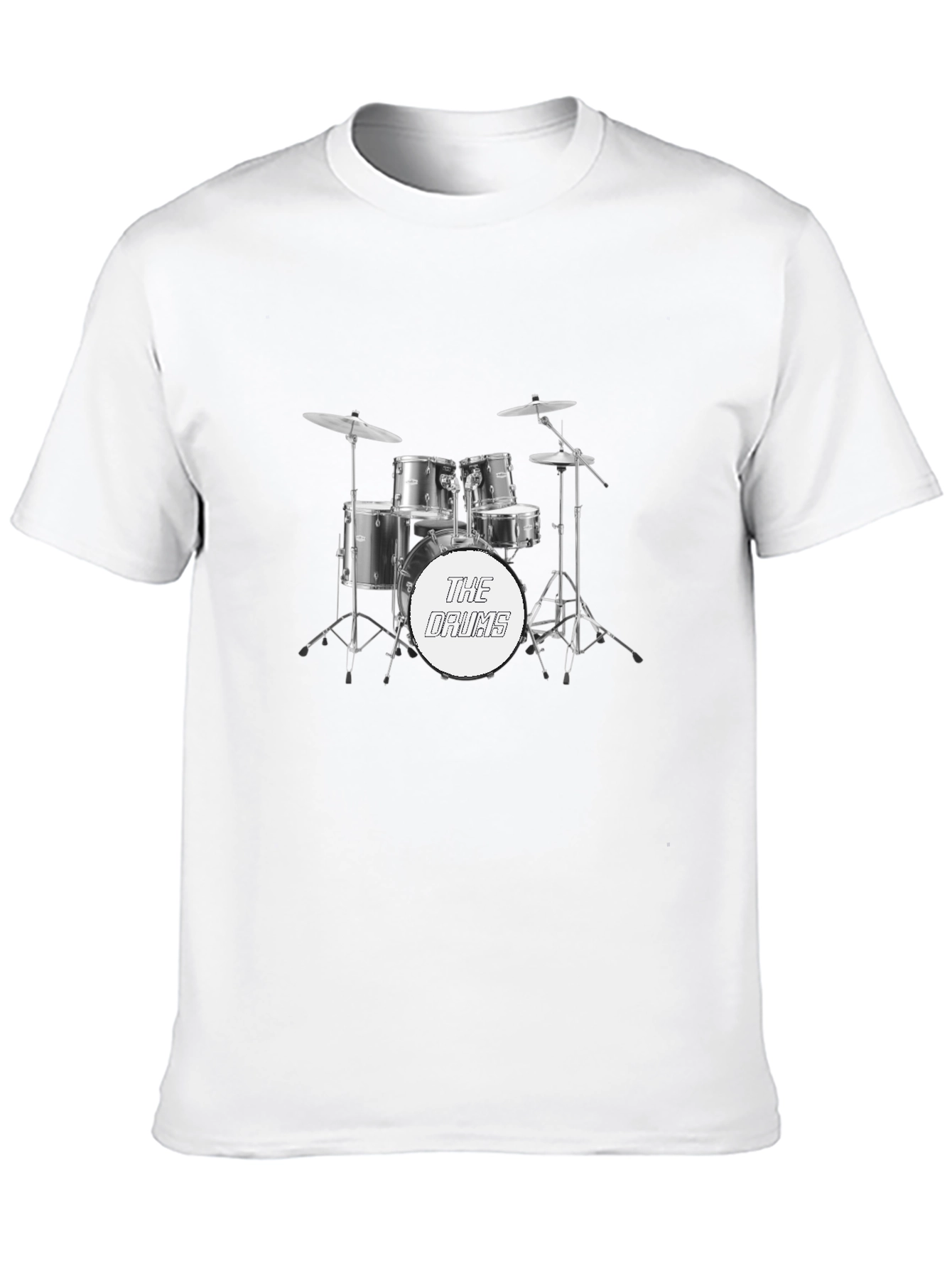 The Drums Band Graphic Tee - Black