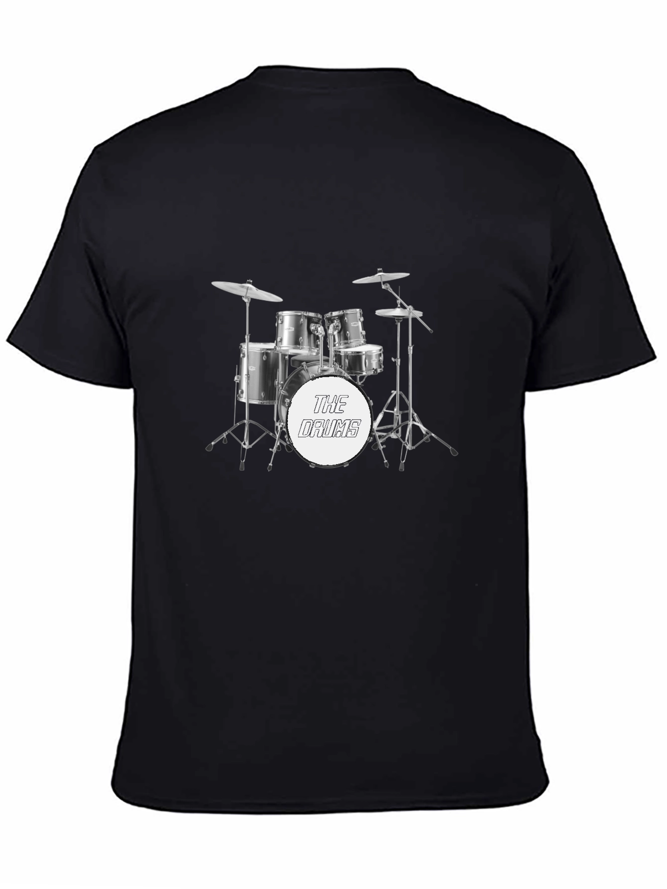 The Drums Band Graphic Tee - Black